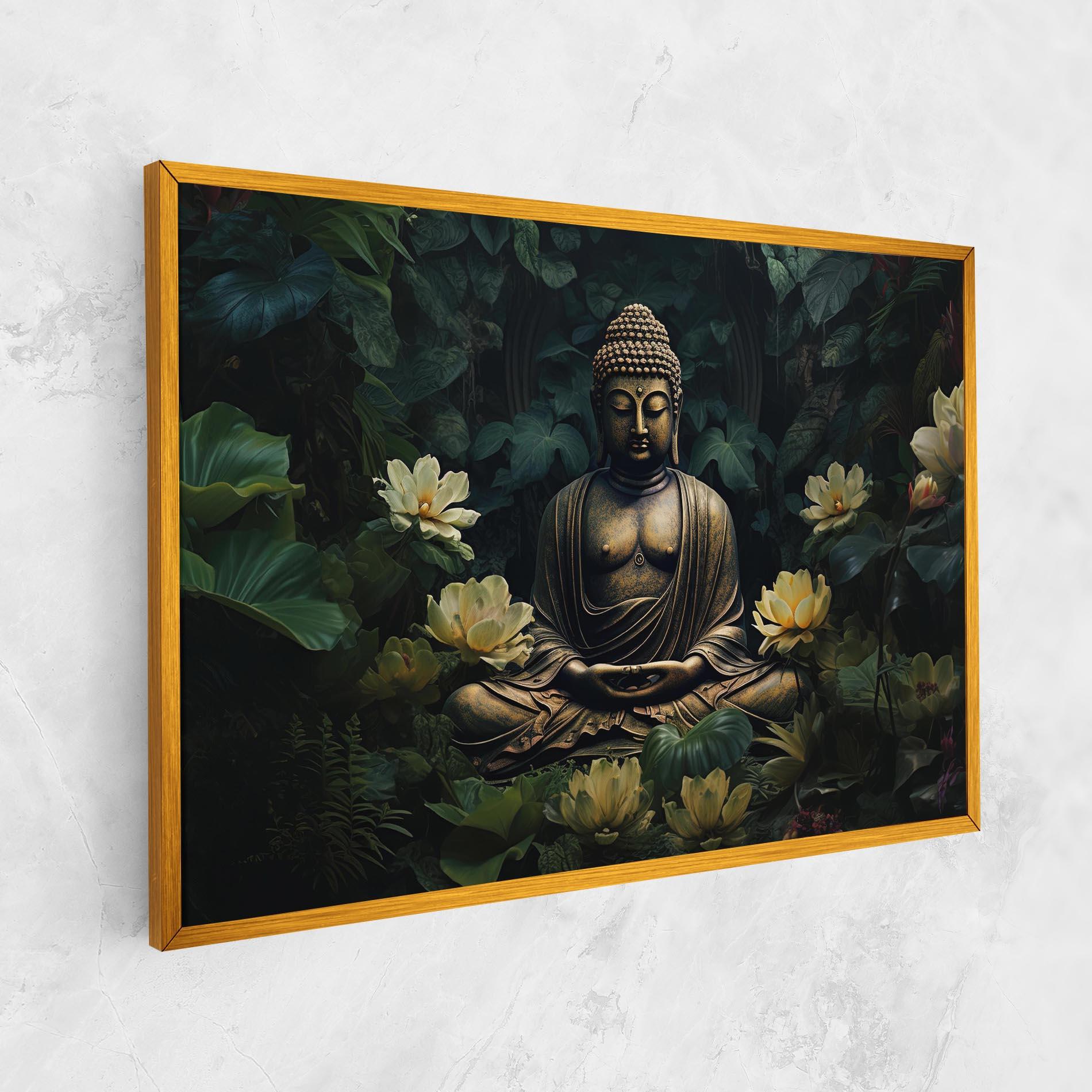 Tablou Canvas Calm Buddha Art mockup 1