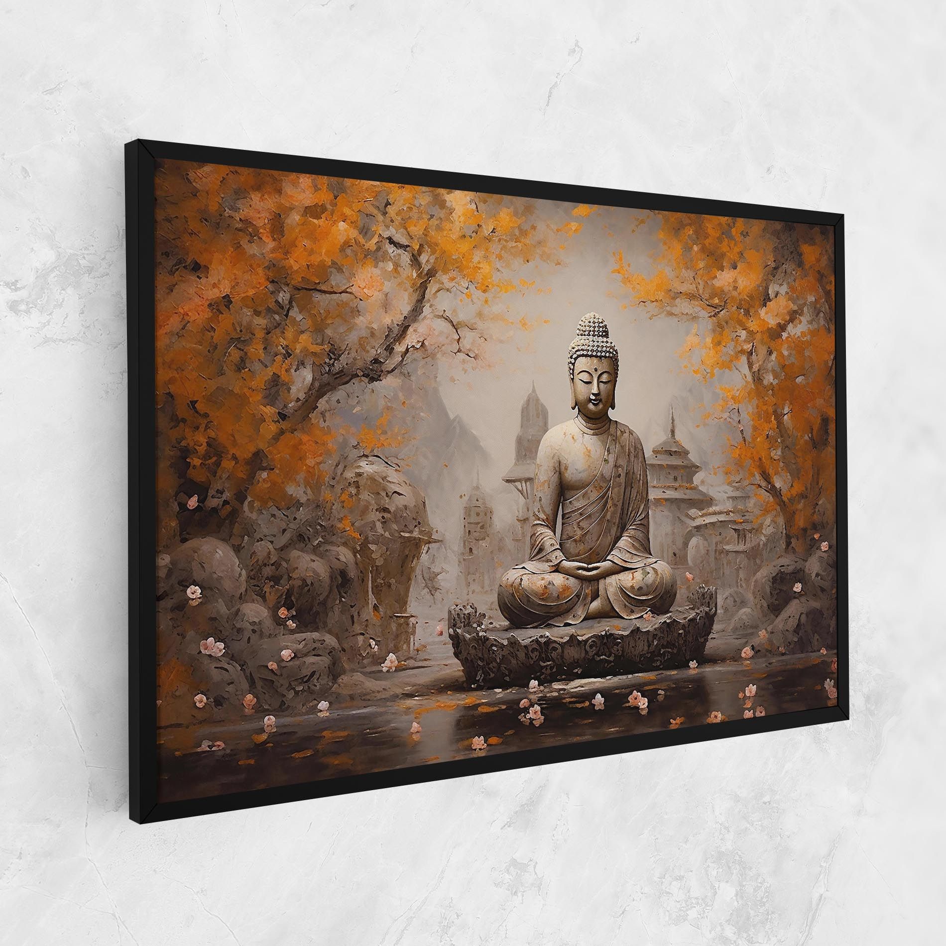 Beautiful Buddha Art mockup 1