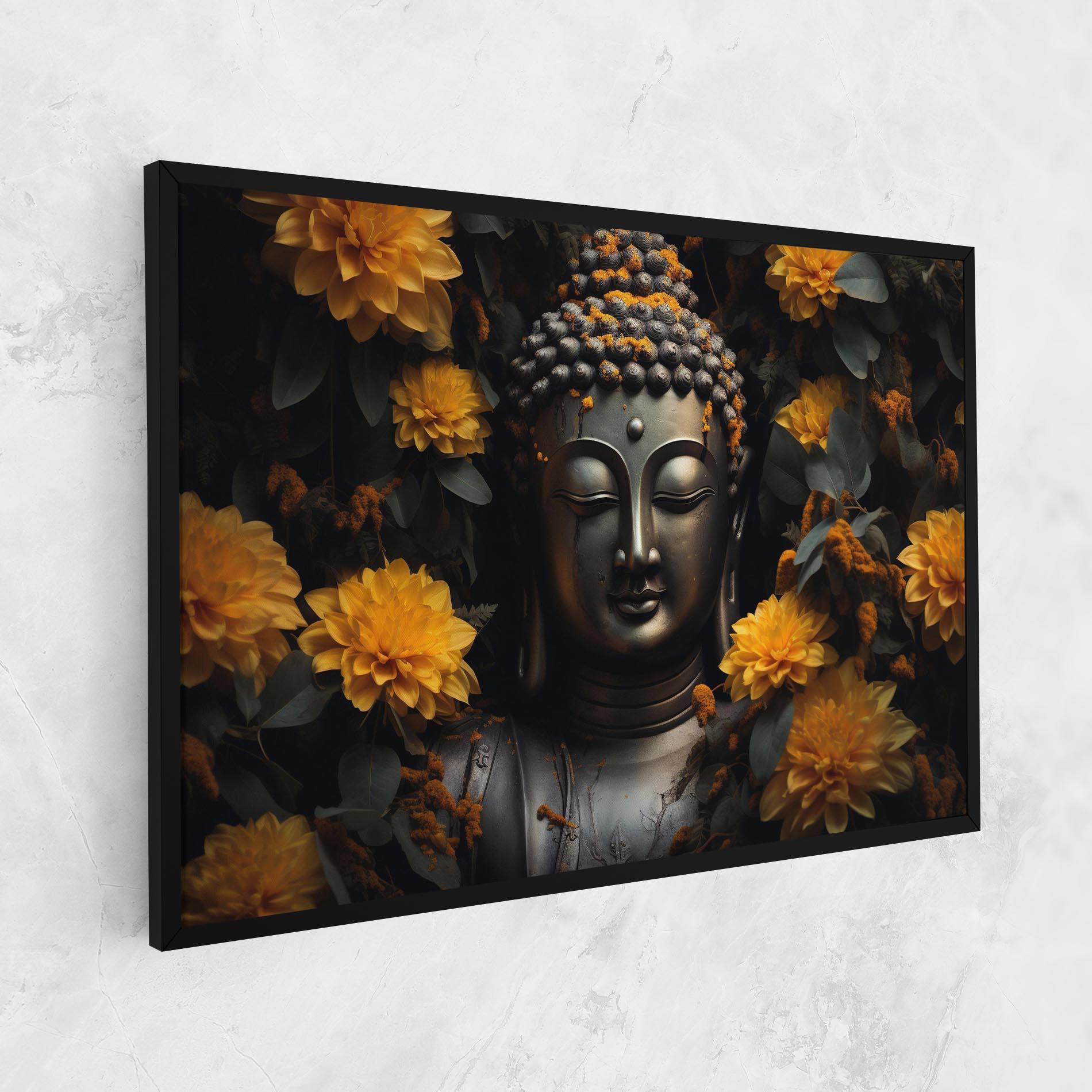 Tablou Canvas Buddha Peace Statue mockup 1