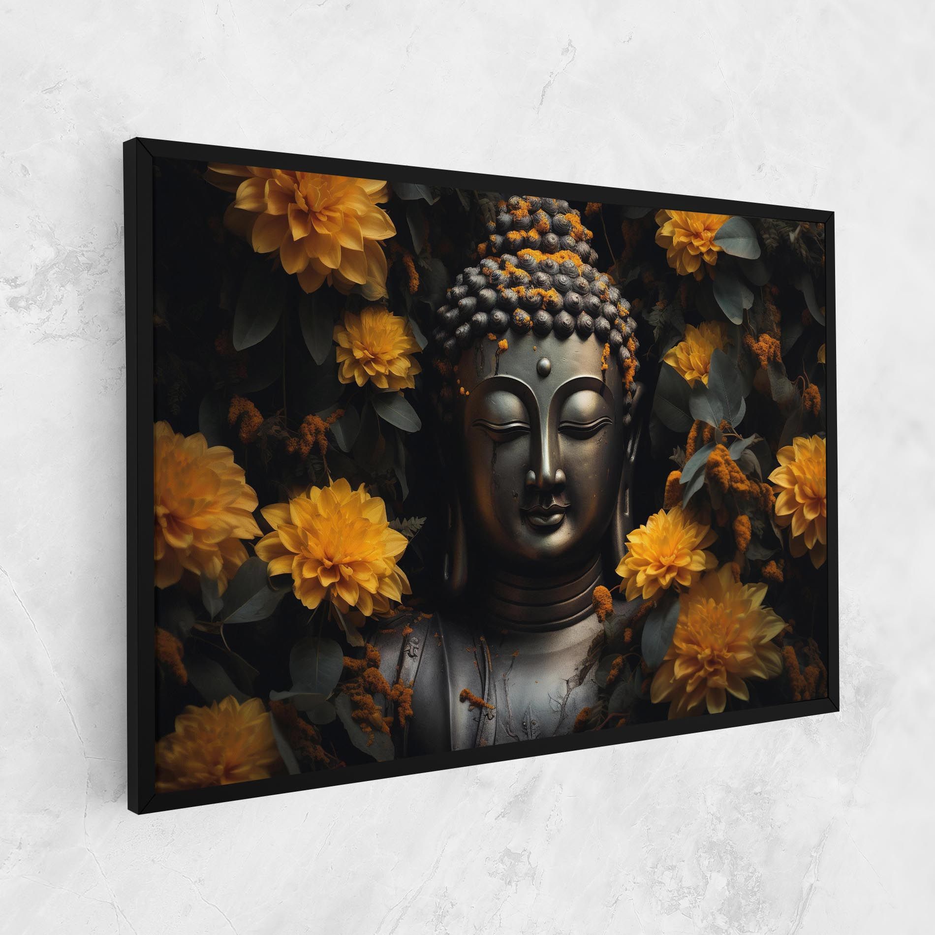 Buddha Peace Statue mockup 1