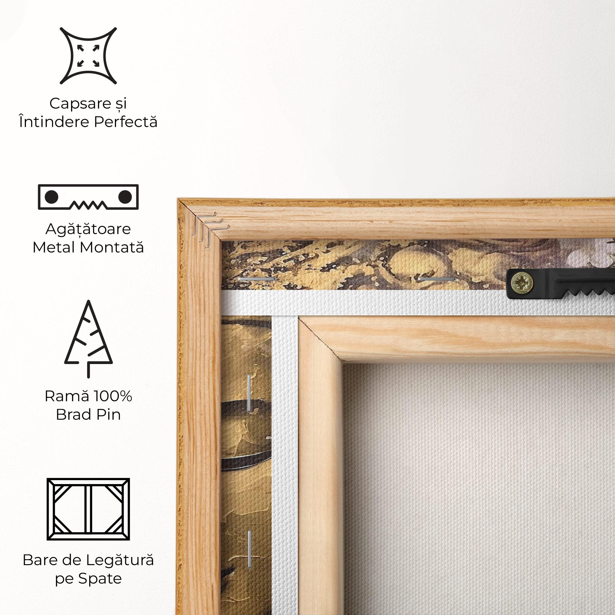 Tablou Canvas Abstract Buddha Plants mockup 5