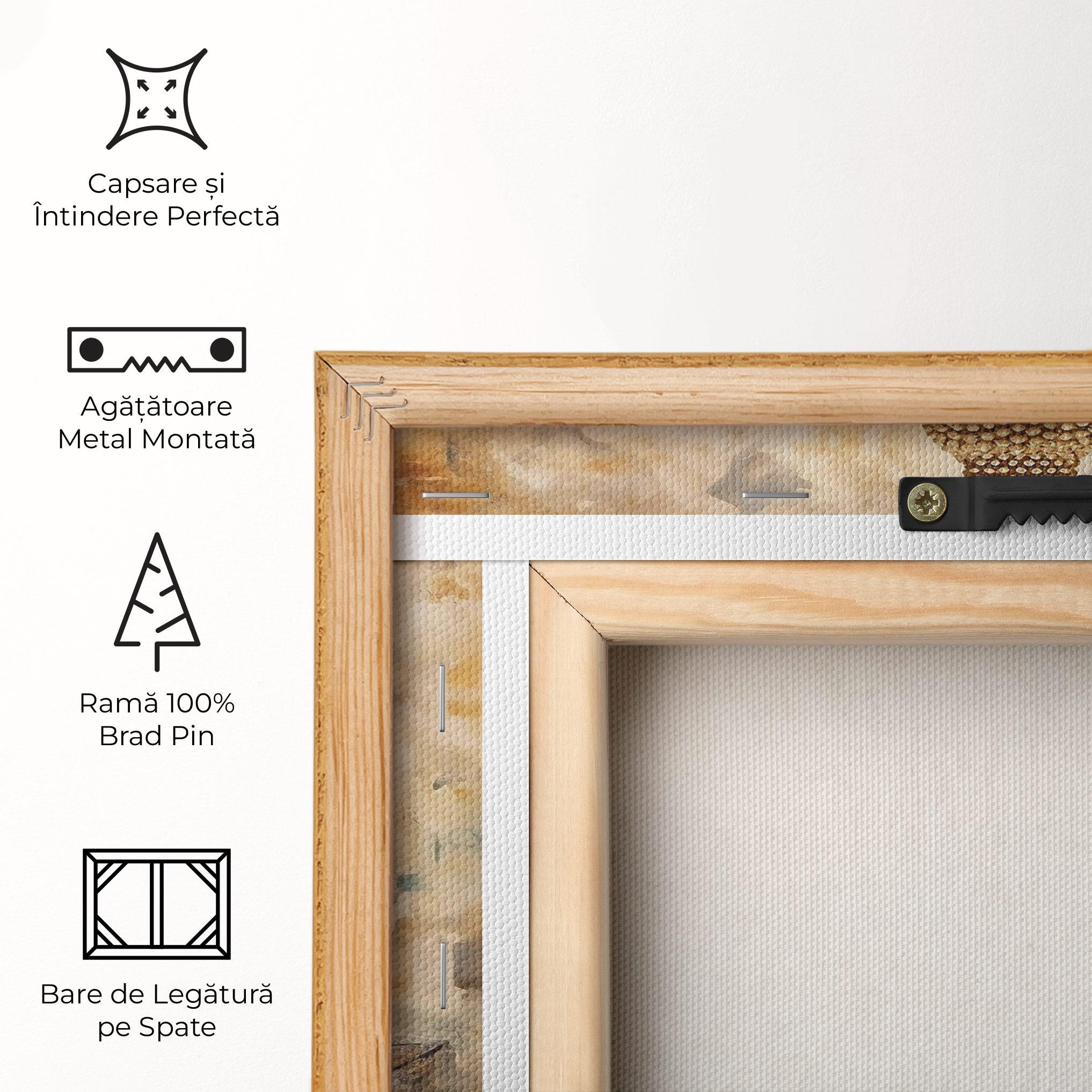 Tablou Canvas Cream Buddha Art mockup 5