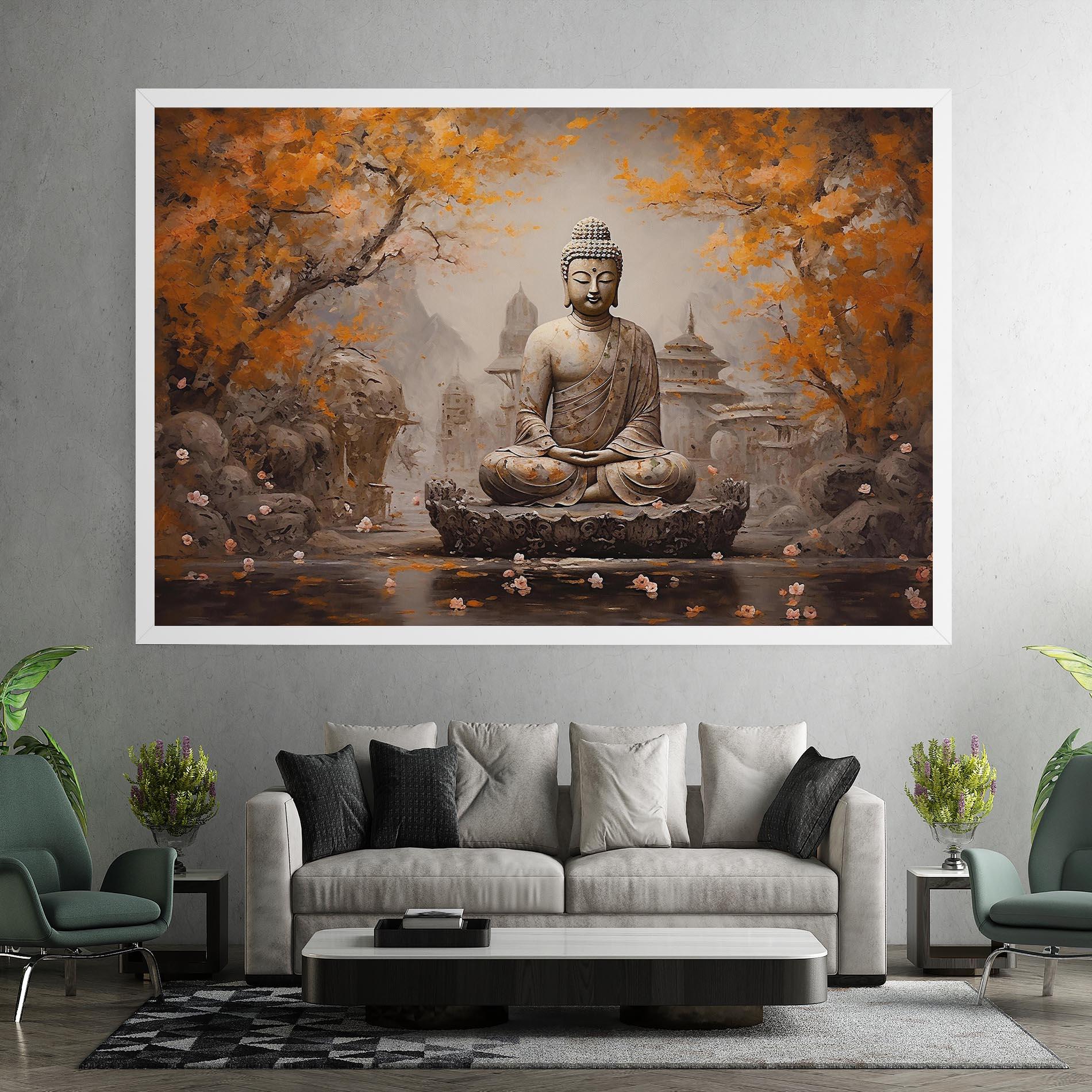 Tablou Canvas Beautiful Buddha Art mockup 7