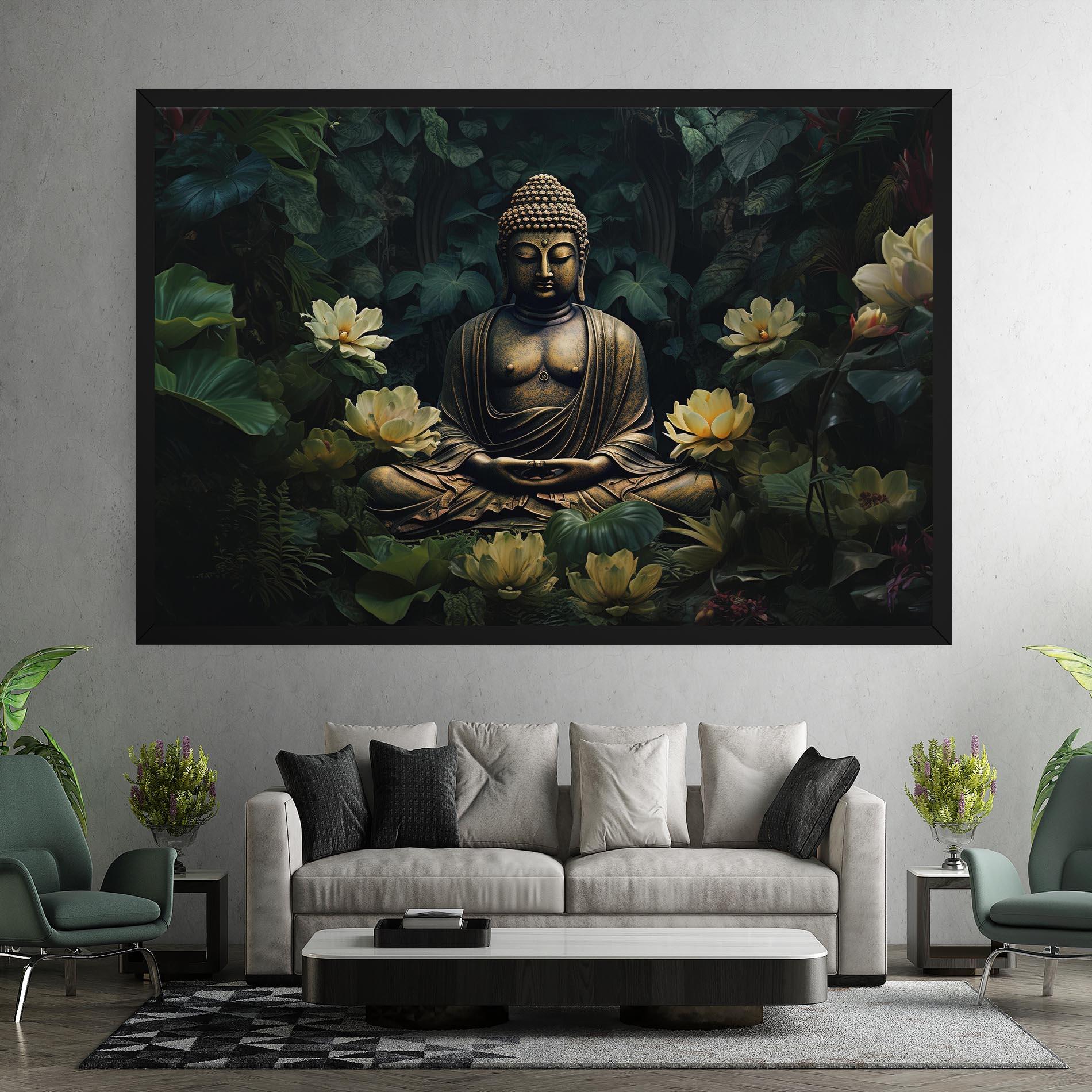 Tablou Canvas Calm Buddha Art mockup 7