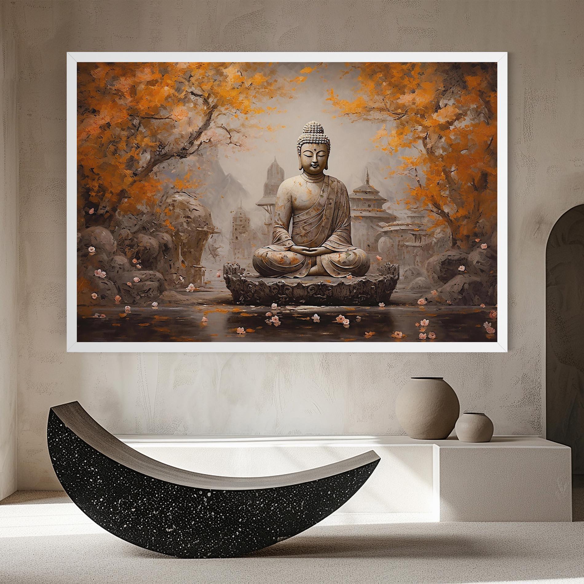 Tablou Canvas Beautiful Buddha Art mockup 8