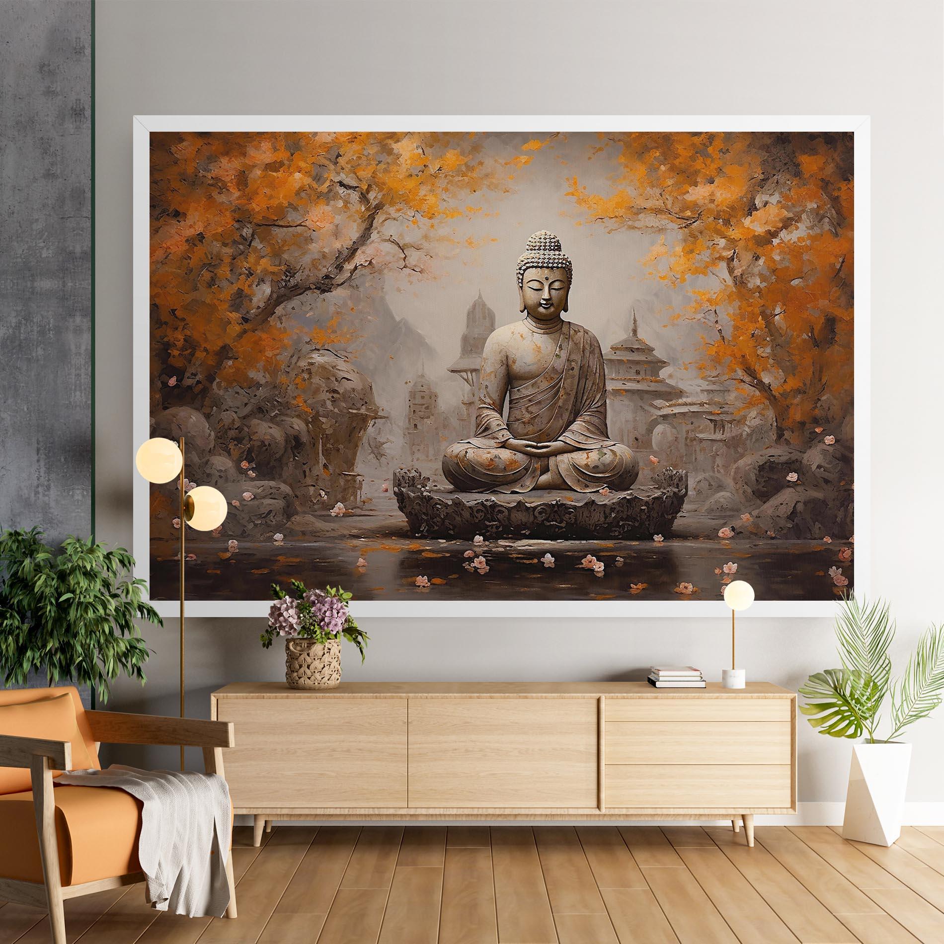 Tablou Canvas Beautiful Buddha Art mockup 9