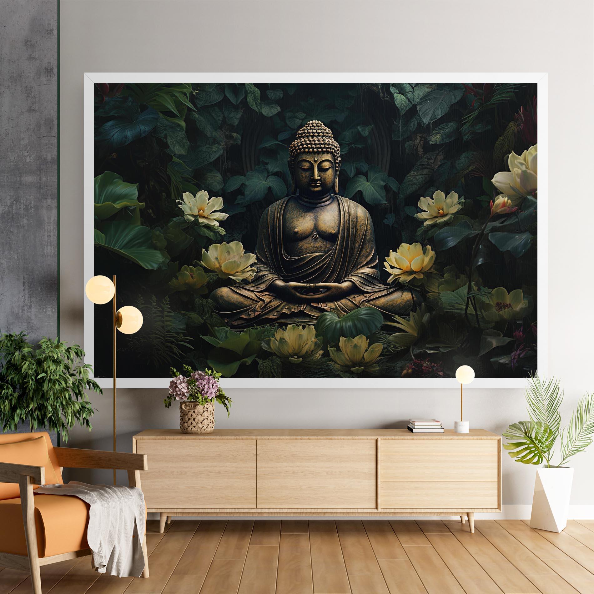 Tablou Canvas Calm Buddha Art mockup 9