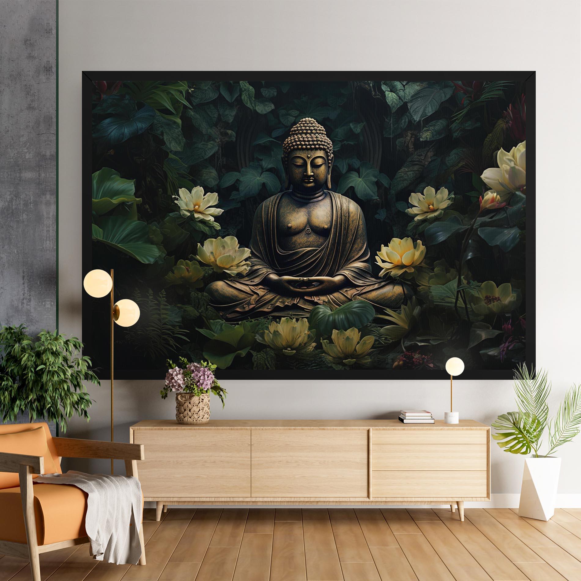 Tablou Canvas Calm Buddha Art mockup 9