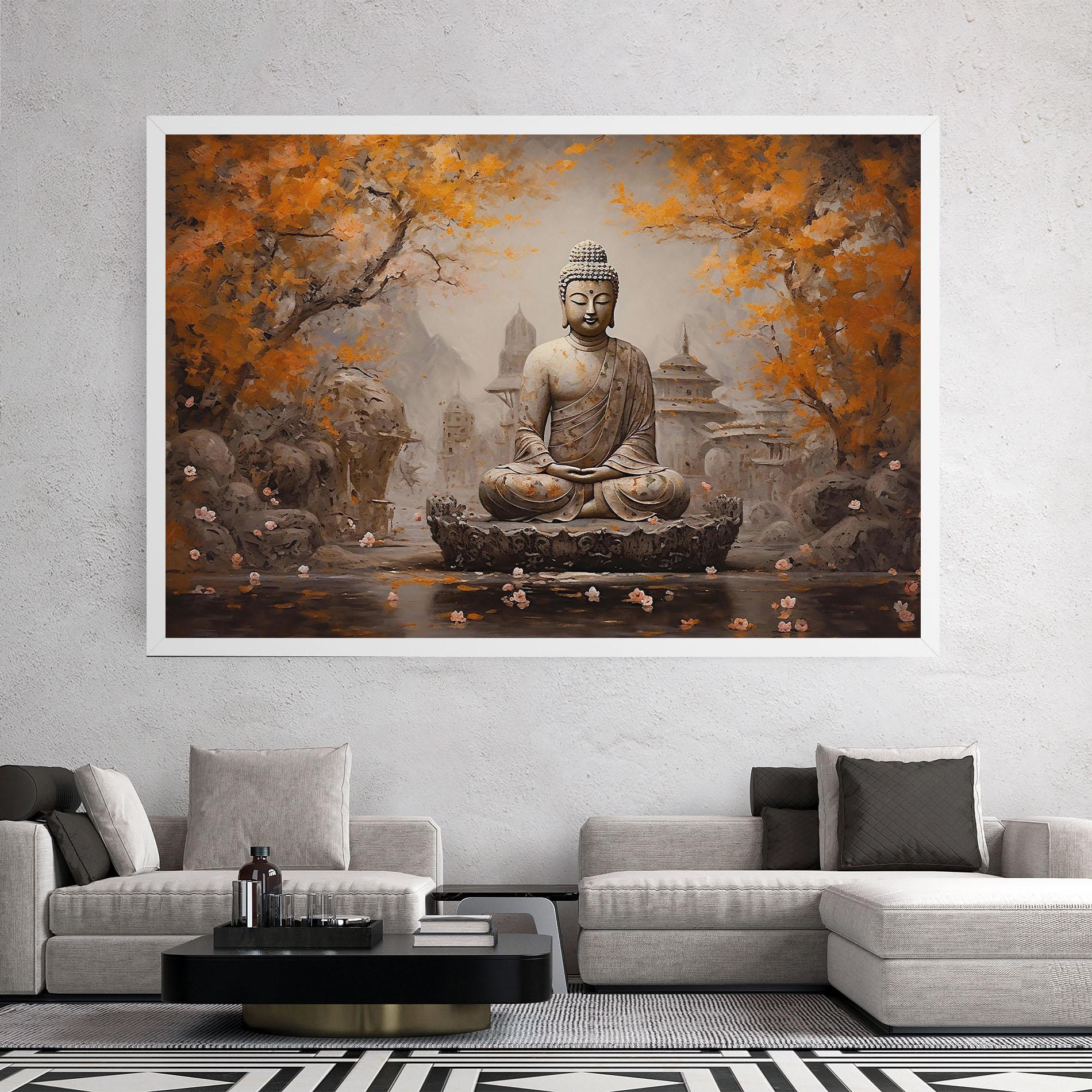 Tablou Canvas Beautiful Buddha Art mockup 2