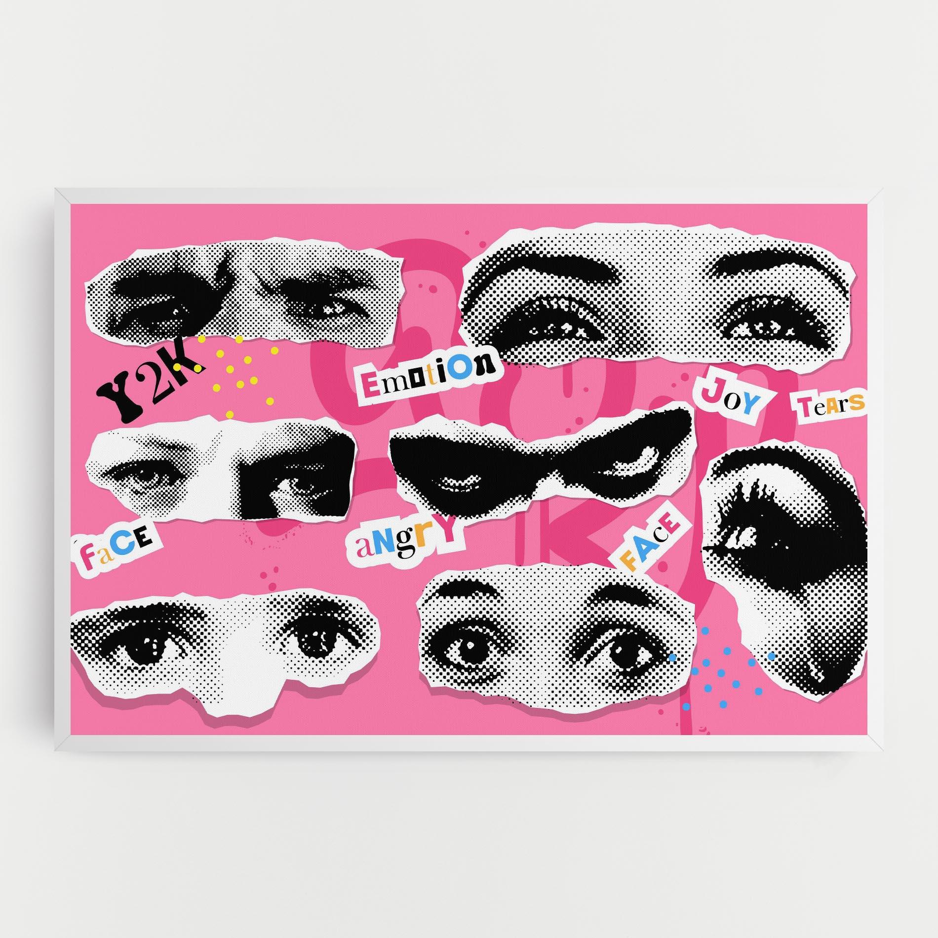 Tablou Canvas Eye Type mockup 0