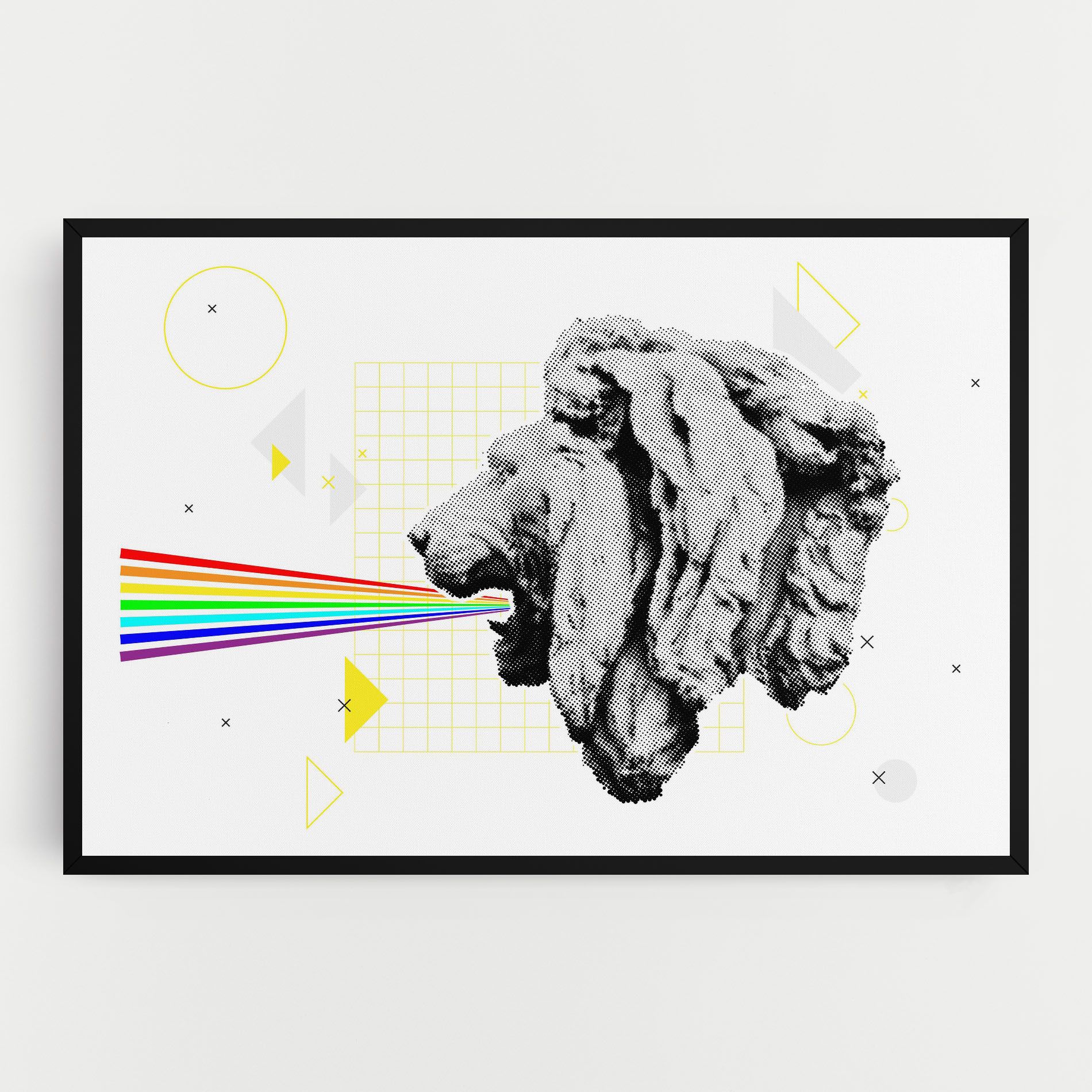 Lion Collage mockup 0