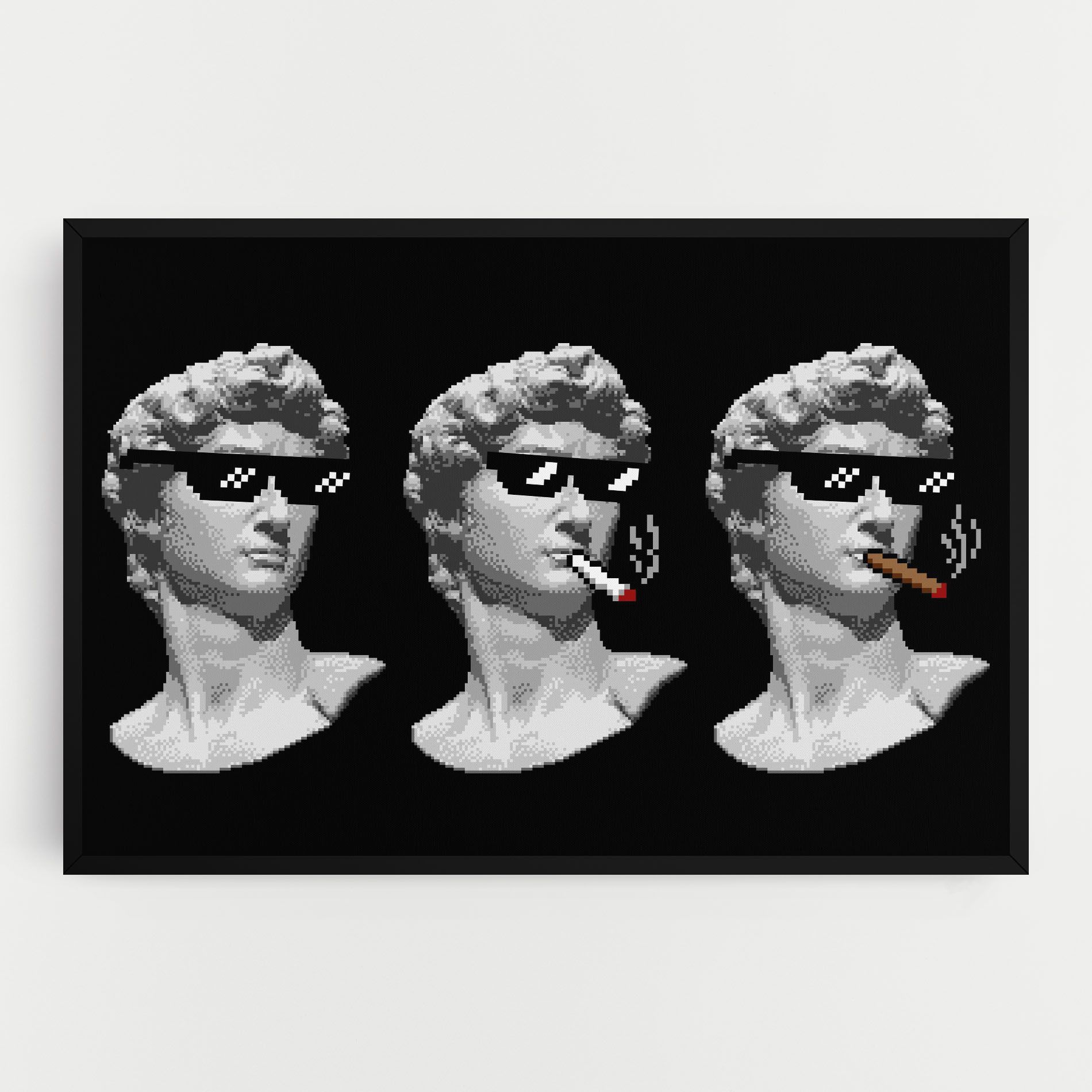 Statue Smoking mockup 0