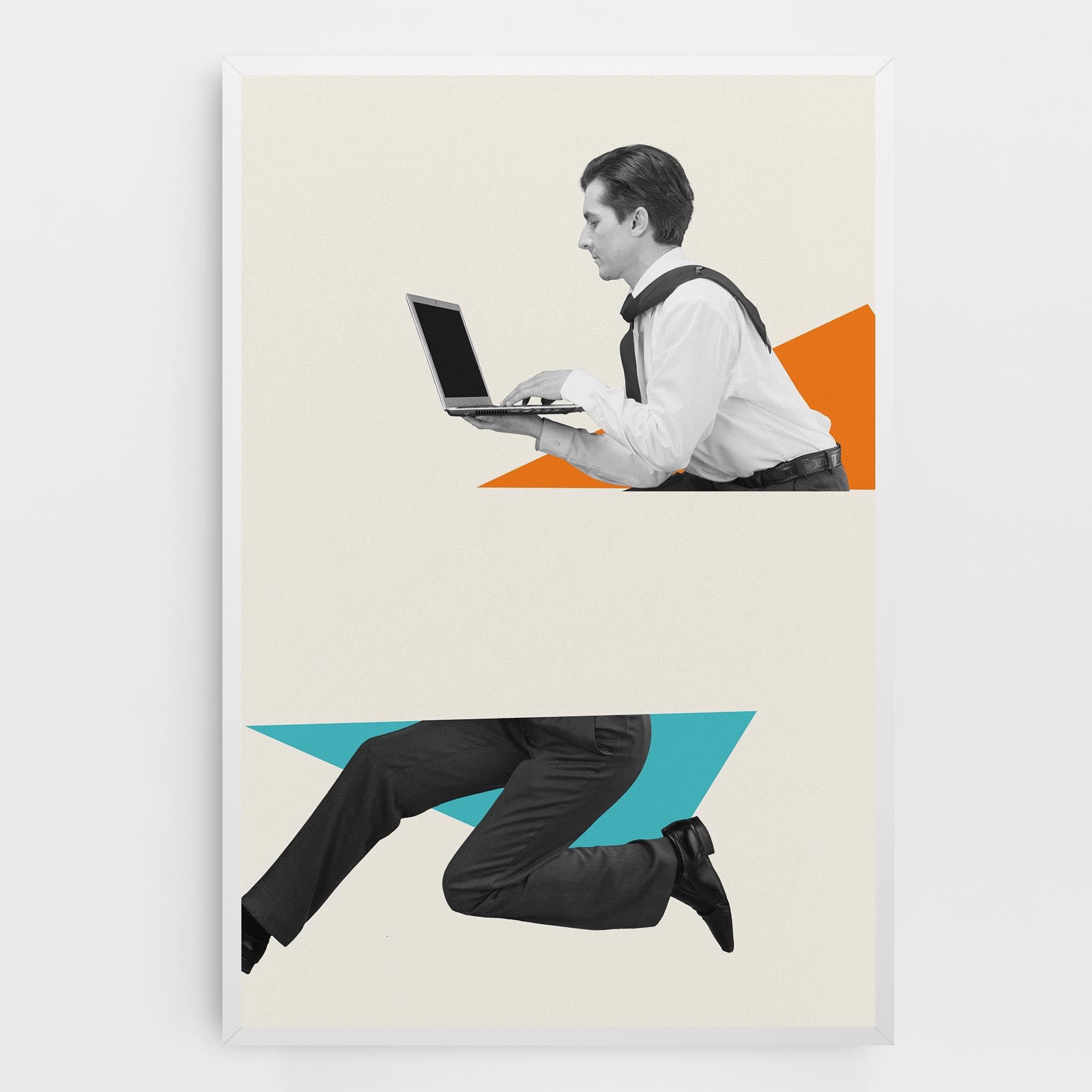 Businessman Collage mockup 0