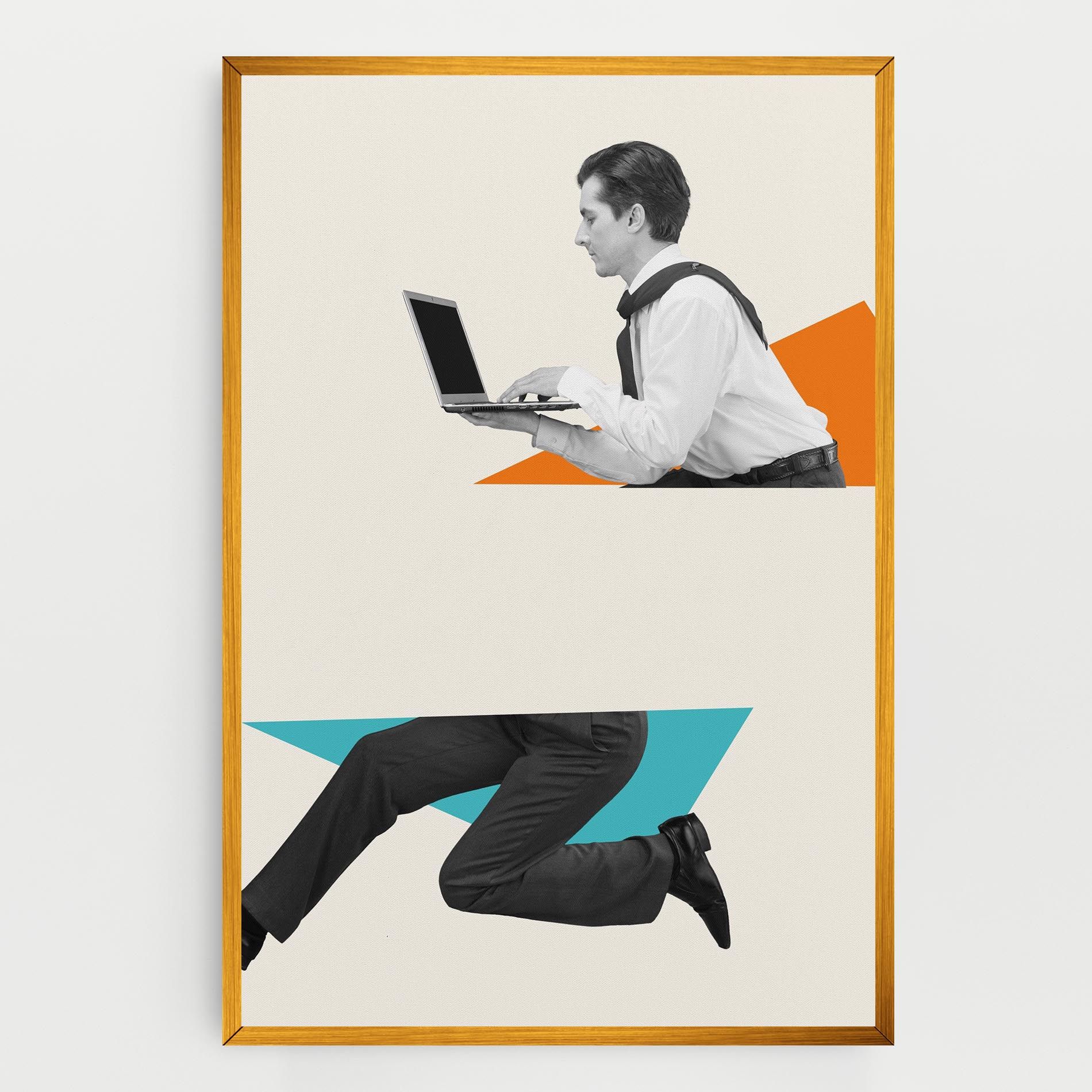 Businessman Collage mockup 0