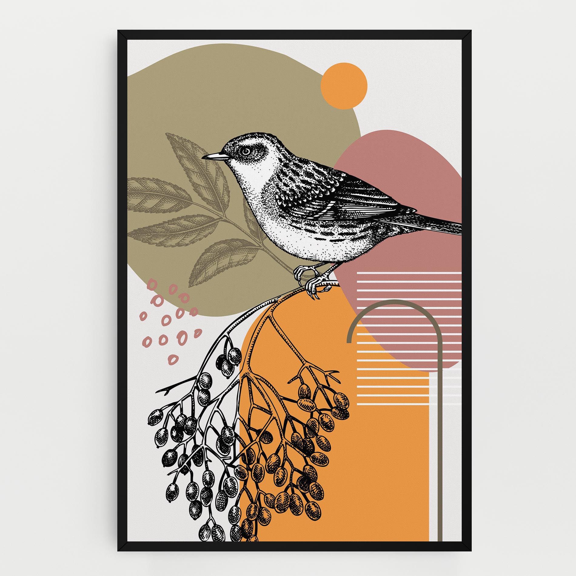Bird Collage mockup 0