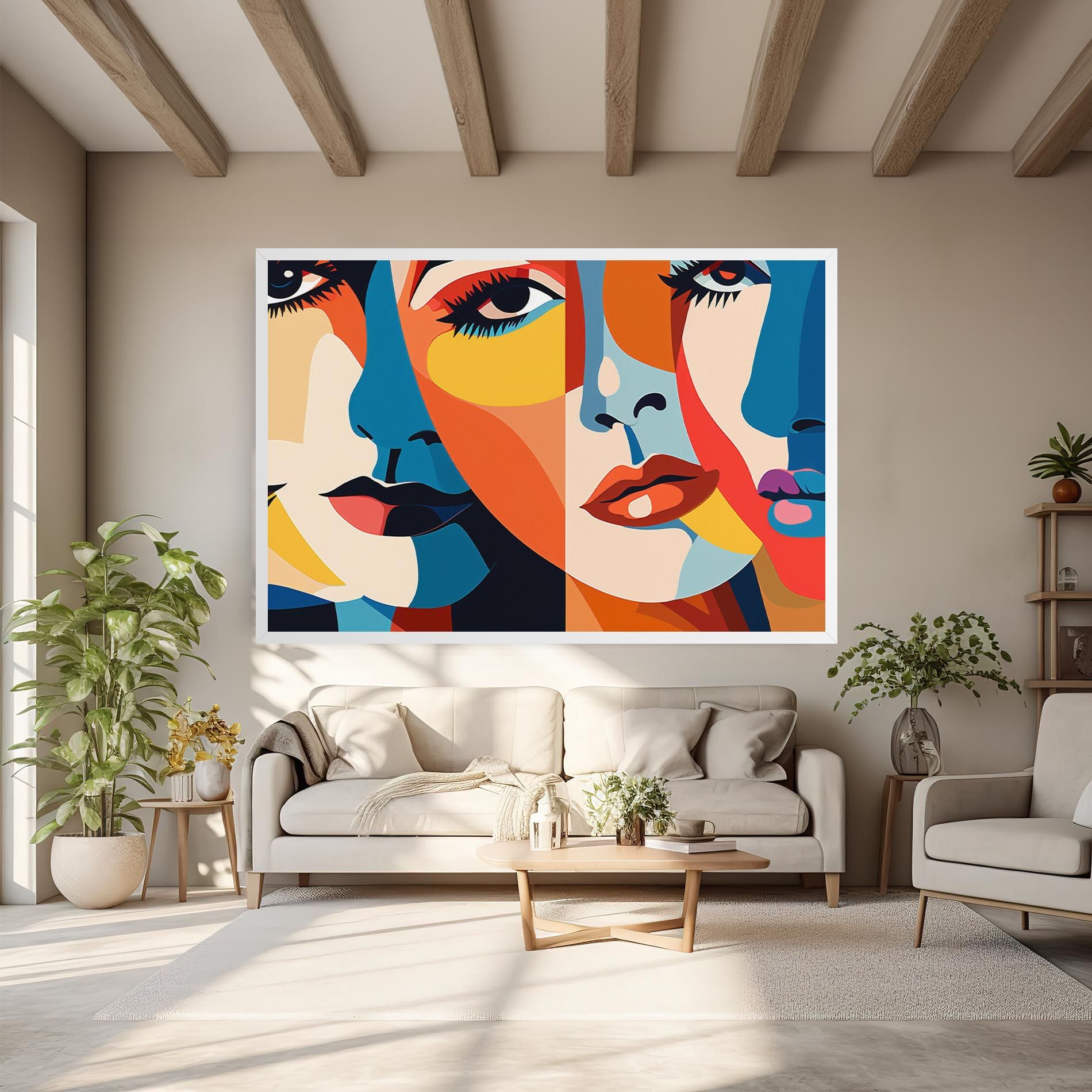 Beauty Face Collage mockup 6