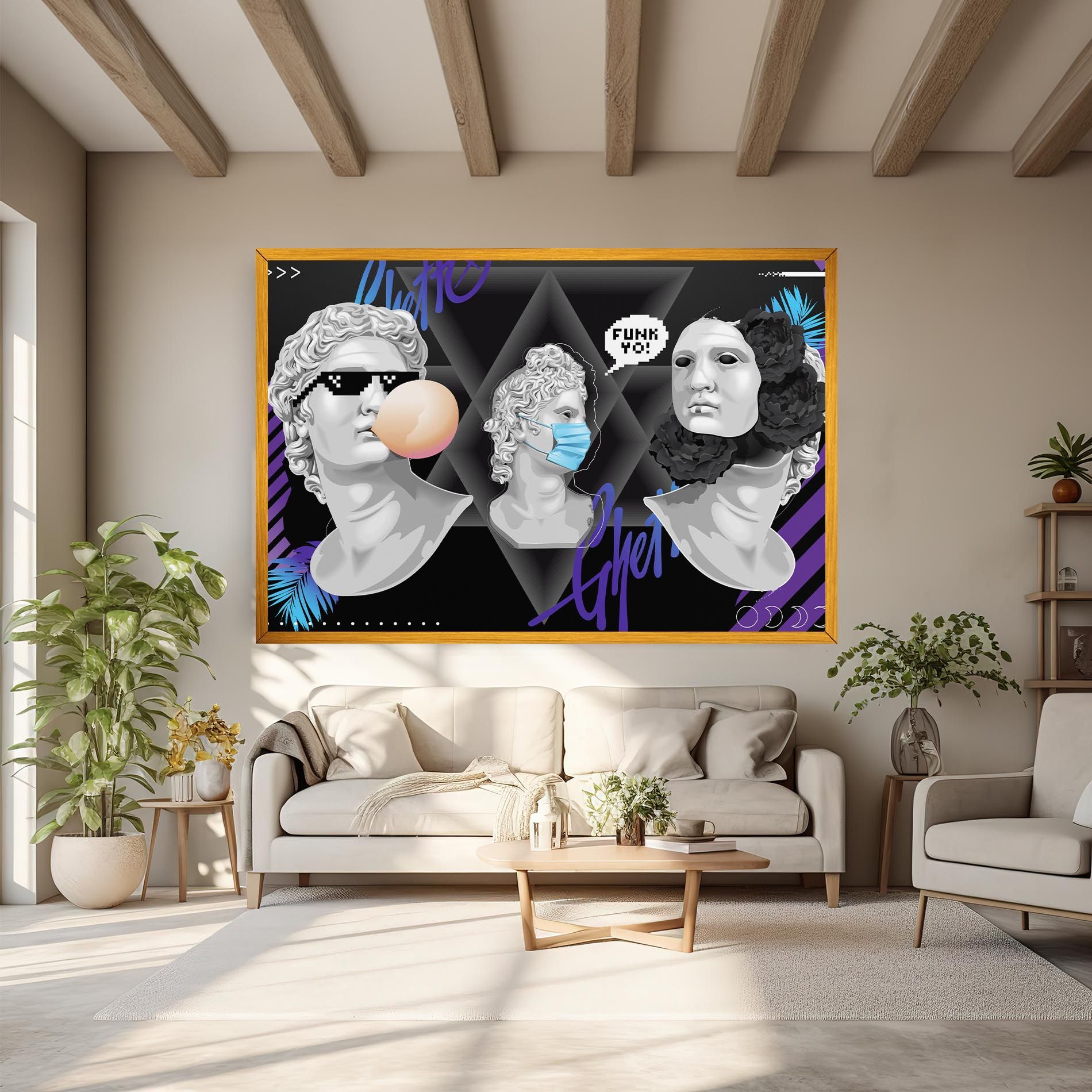 Statue Mask mockup 6