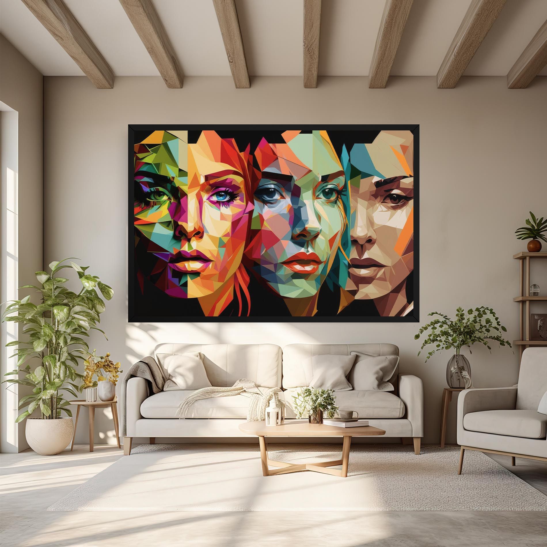 Women Face Collage mockup 6