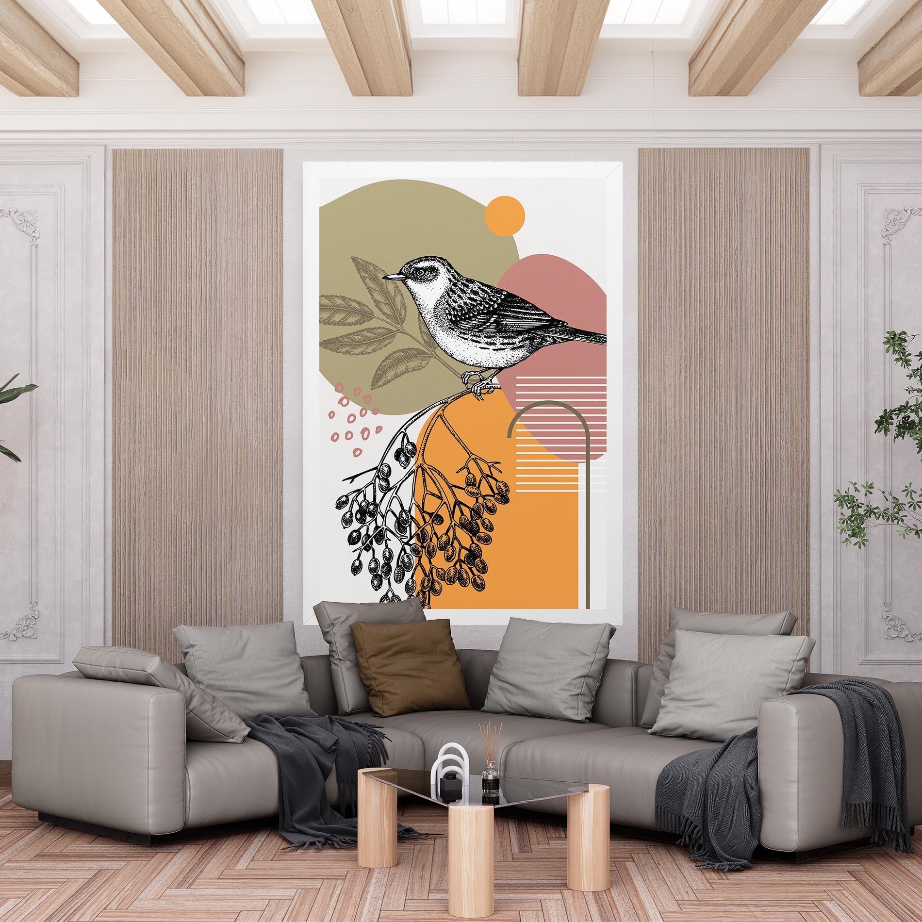 Tablou Canvas Bird Collage mockup 6