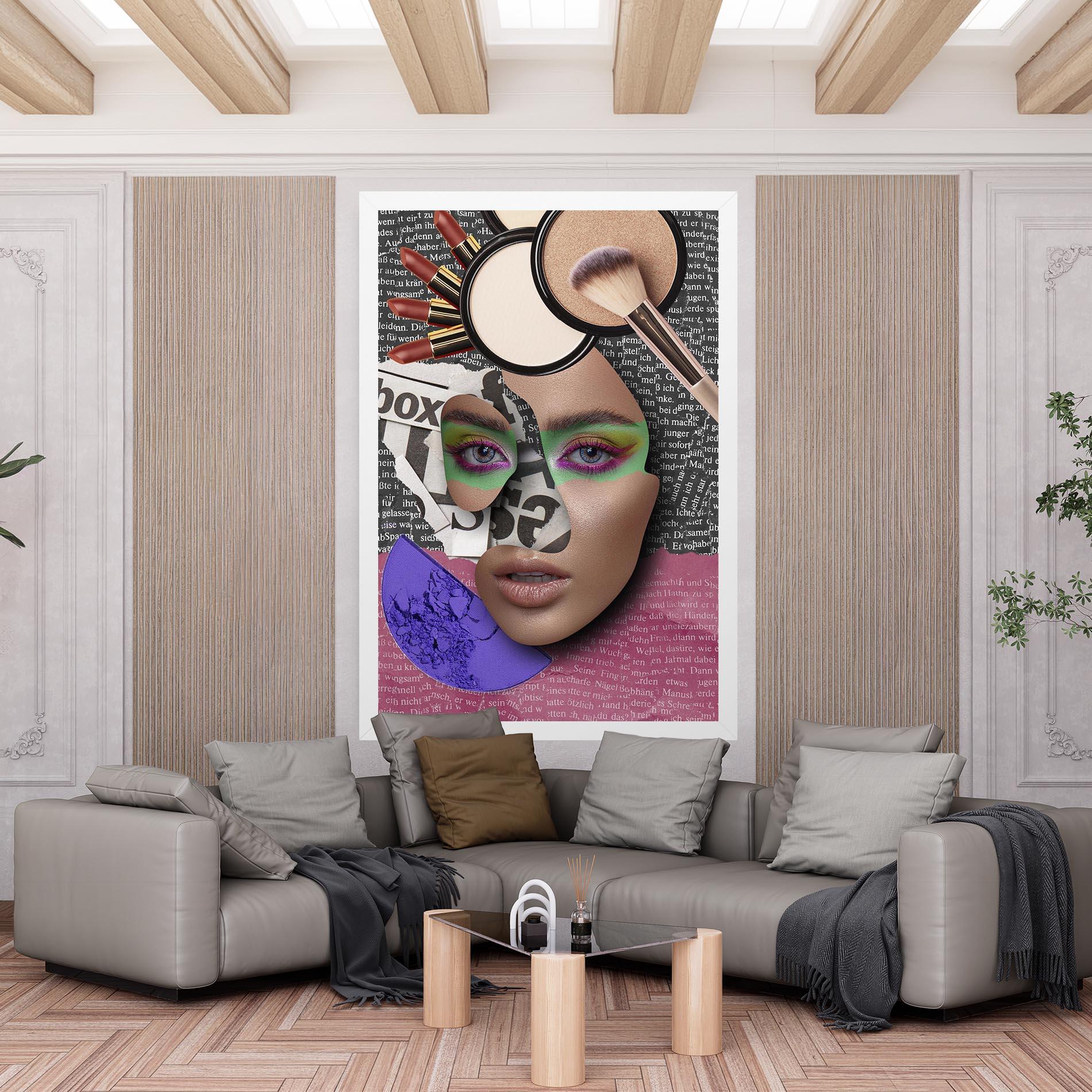 Tablou Canvas Makeup Collage mockup 6