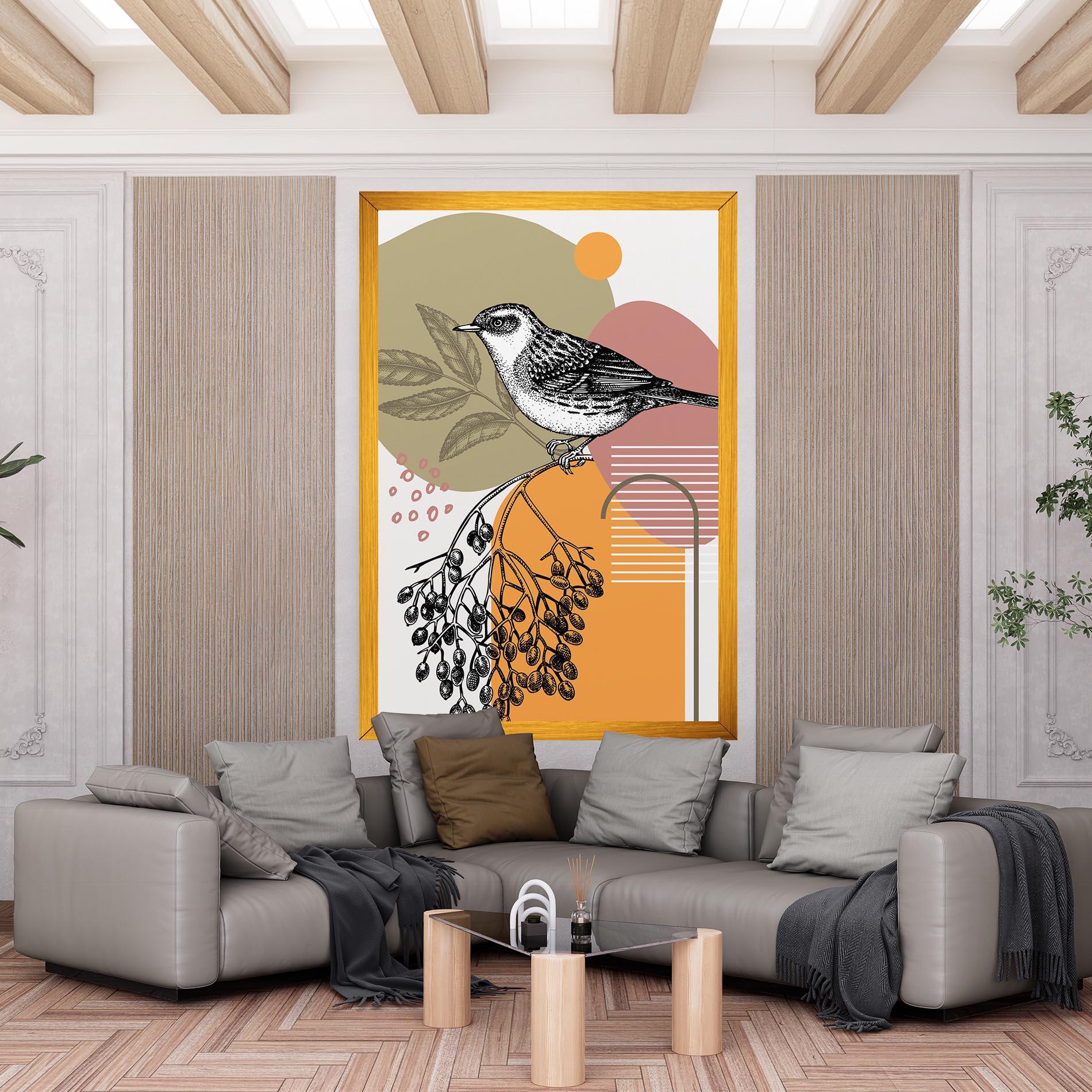 Tablou Canvas Bird Collage mockup 6