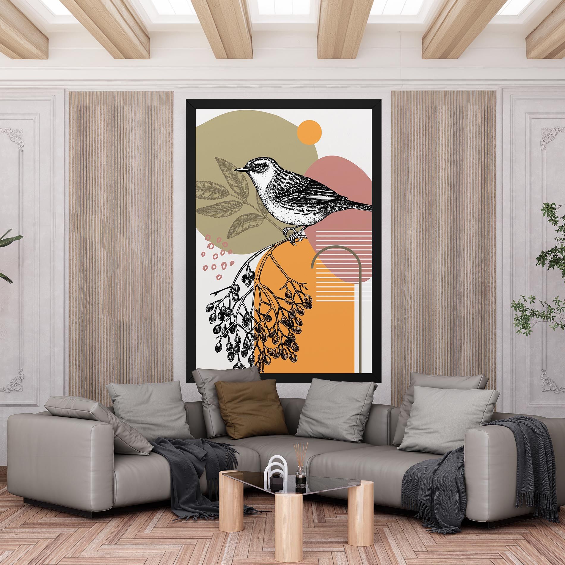 Bird Collage mockup 6