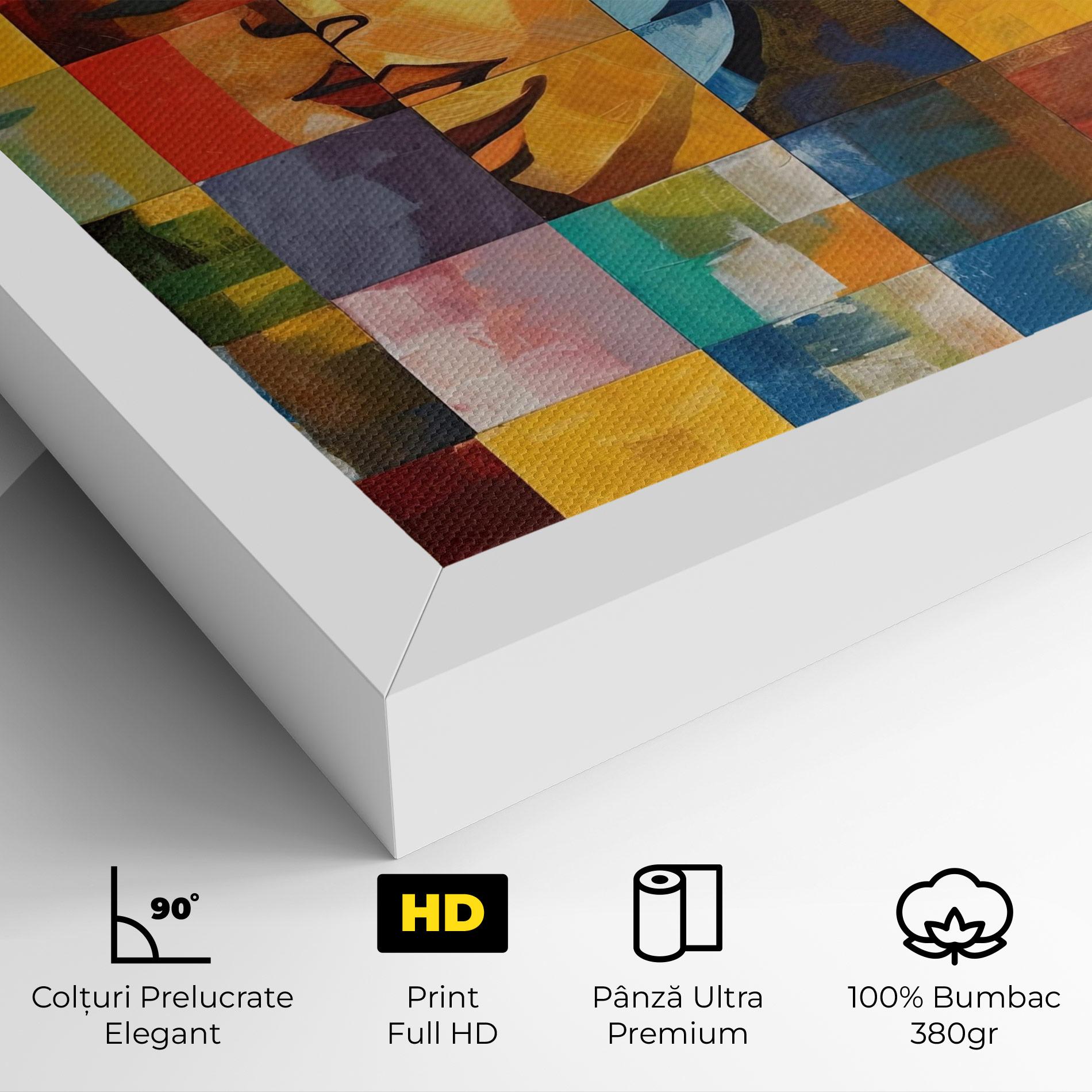 Tablou Canvas Abstract Concept Collage mockup 4