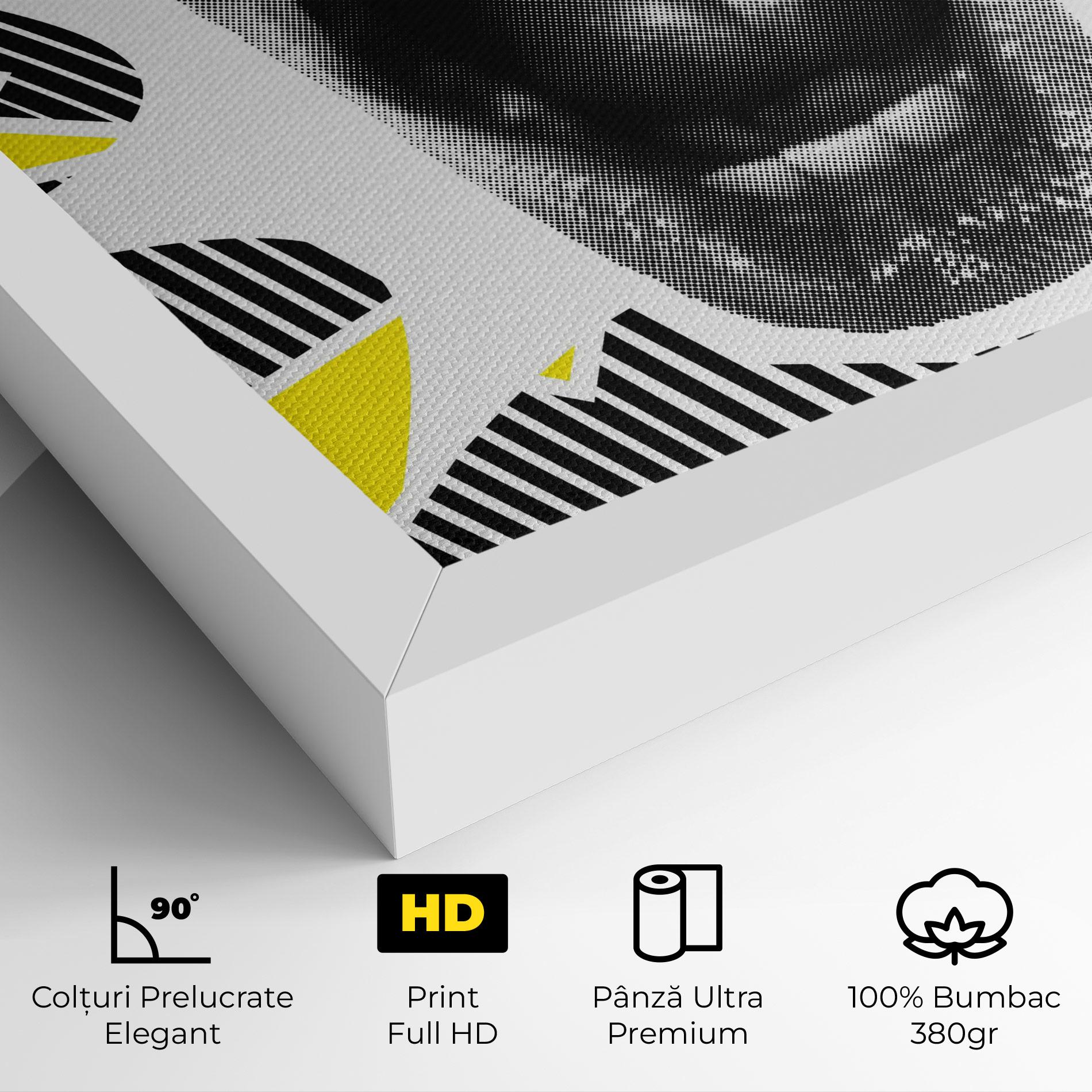 Tablou Canvas Lightning Mouth mockup 4
