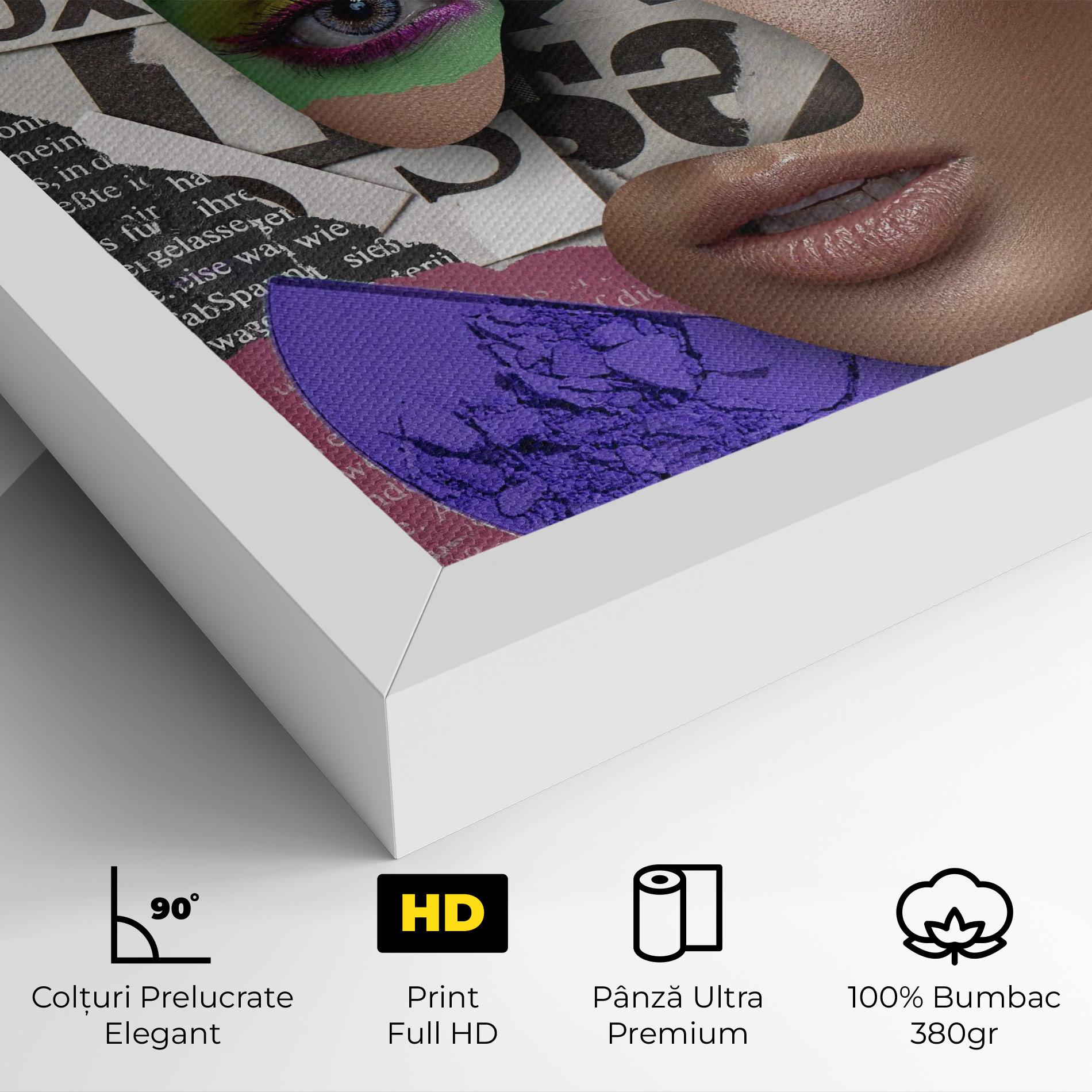 Tablou Canvas Makeup Collage mockup 4
