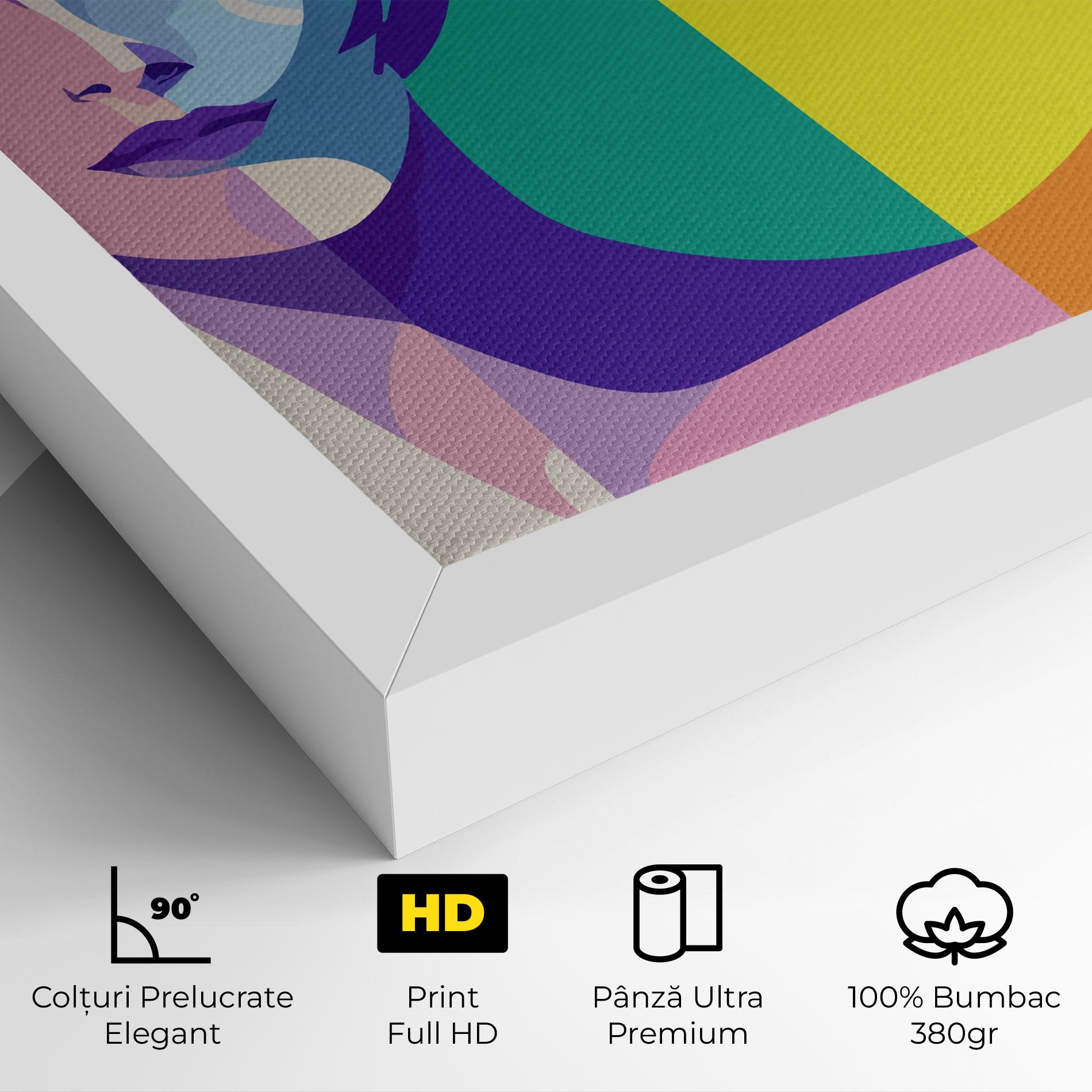 Tablou Canvas Winter Summer Girl mockup 4