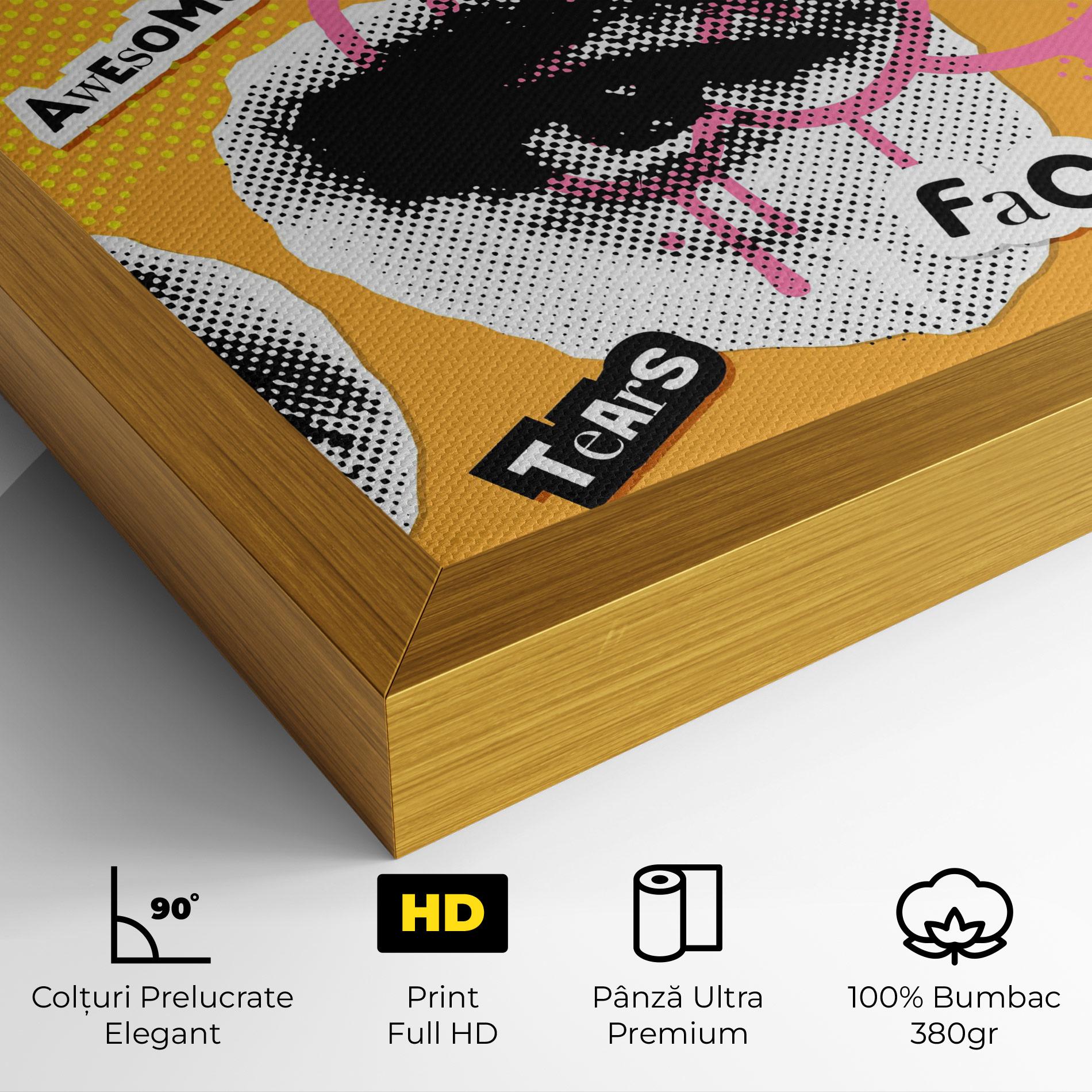 Tablou Canvas Awesome Emotions mockup 4