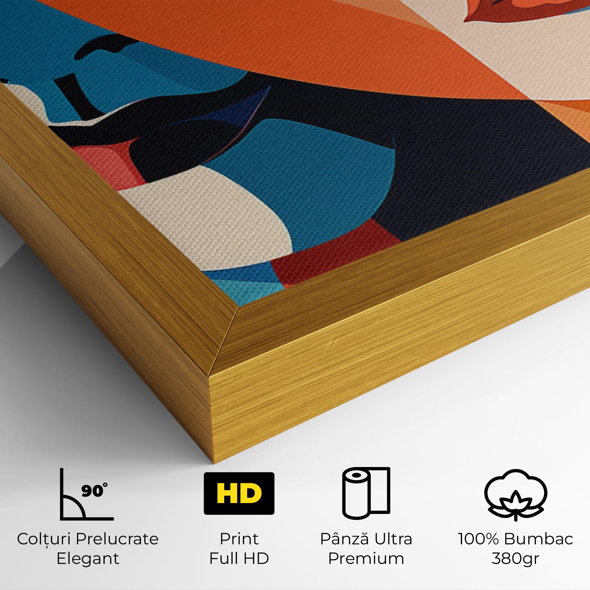 Tablou Canvas Beauty Face Collage mockup 4