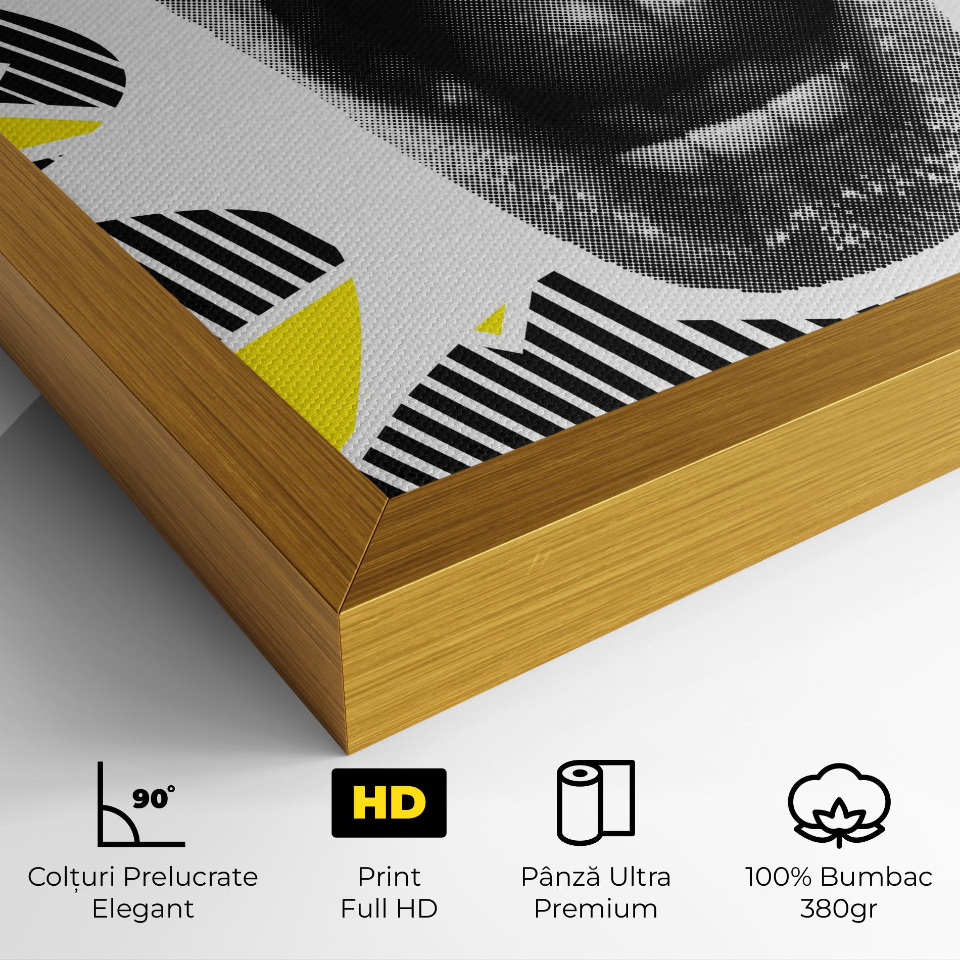 Tablou Canvas Lightning Mouth mockup 4