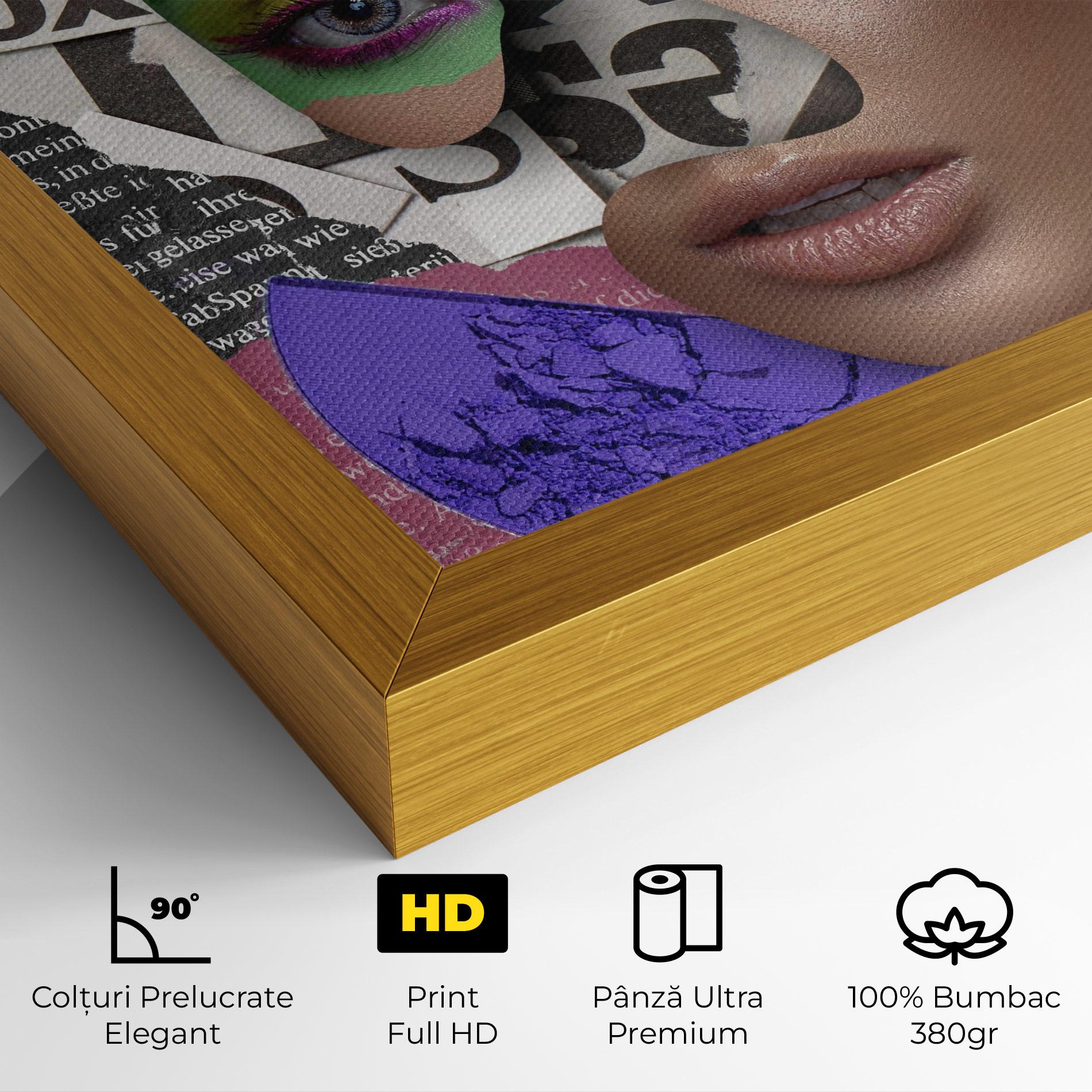 Tablou Canvas Makeup Collage mockup 4