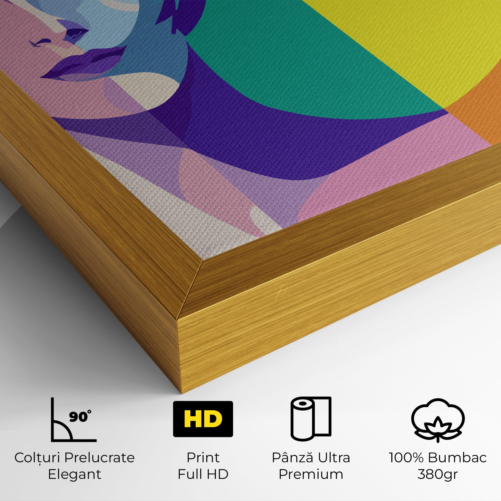 Tablou Canvas Winter Summer Girl mockup 4