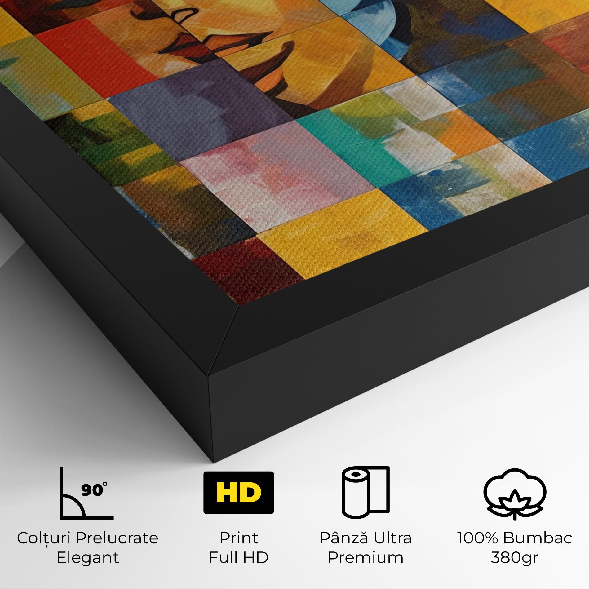 Tablou Canvas Abstract Concept Collage mockup 4