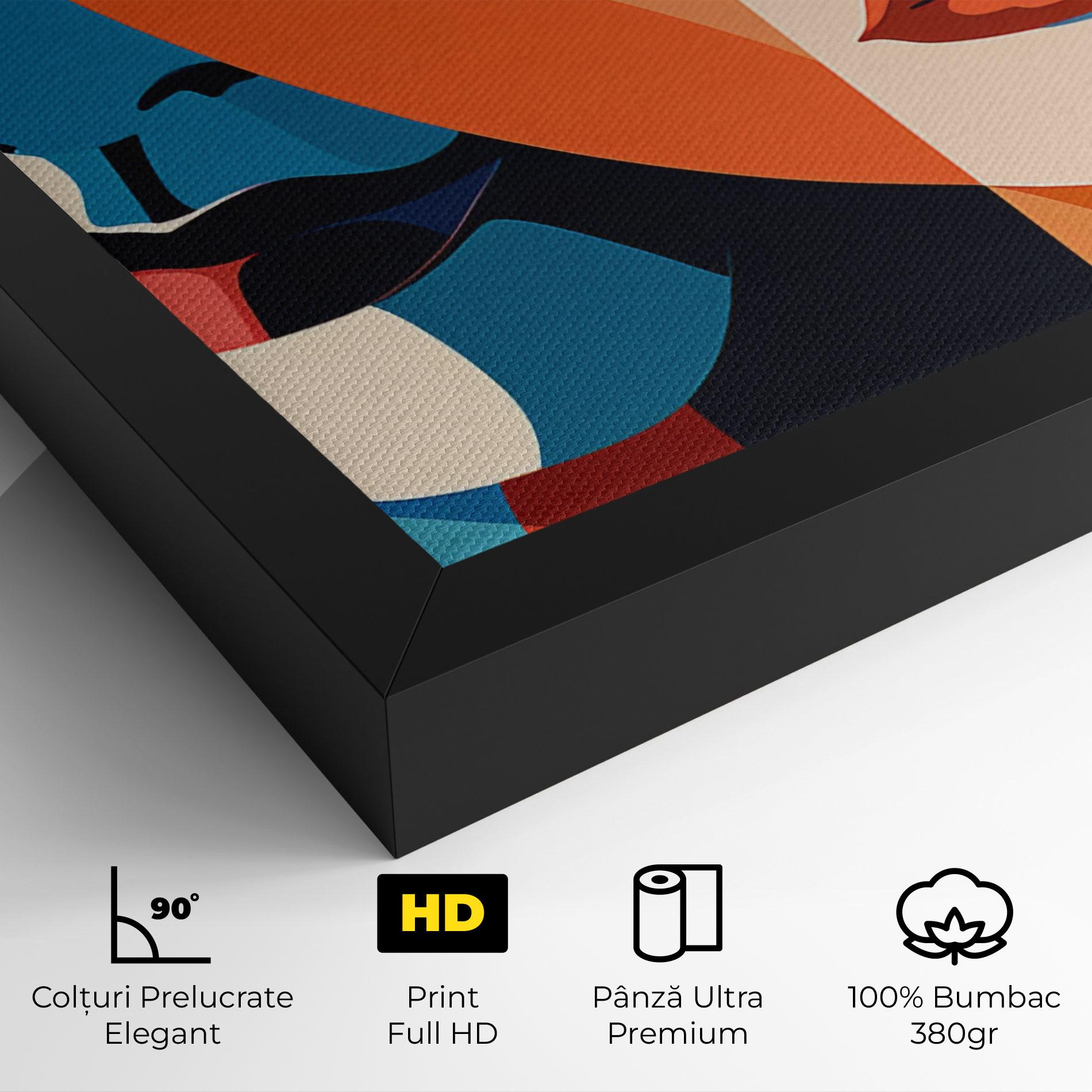 Tablou Canvas Beauty Face Collage mockup 4