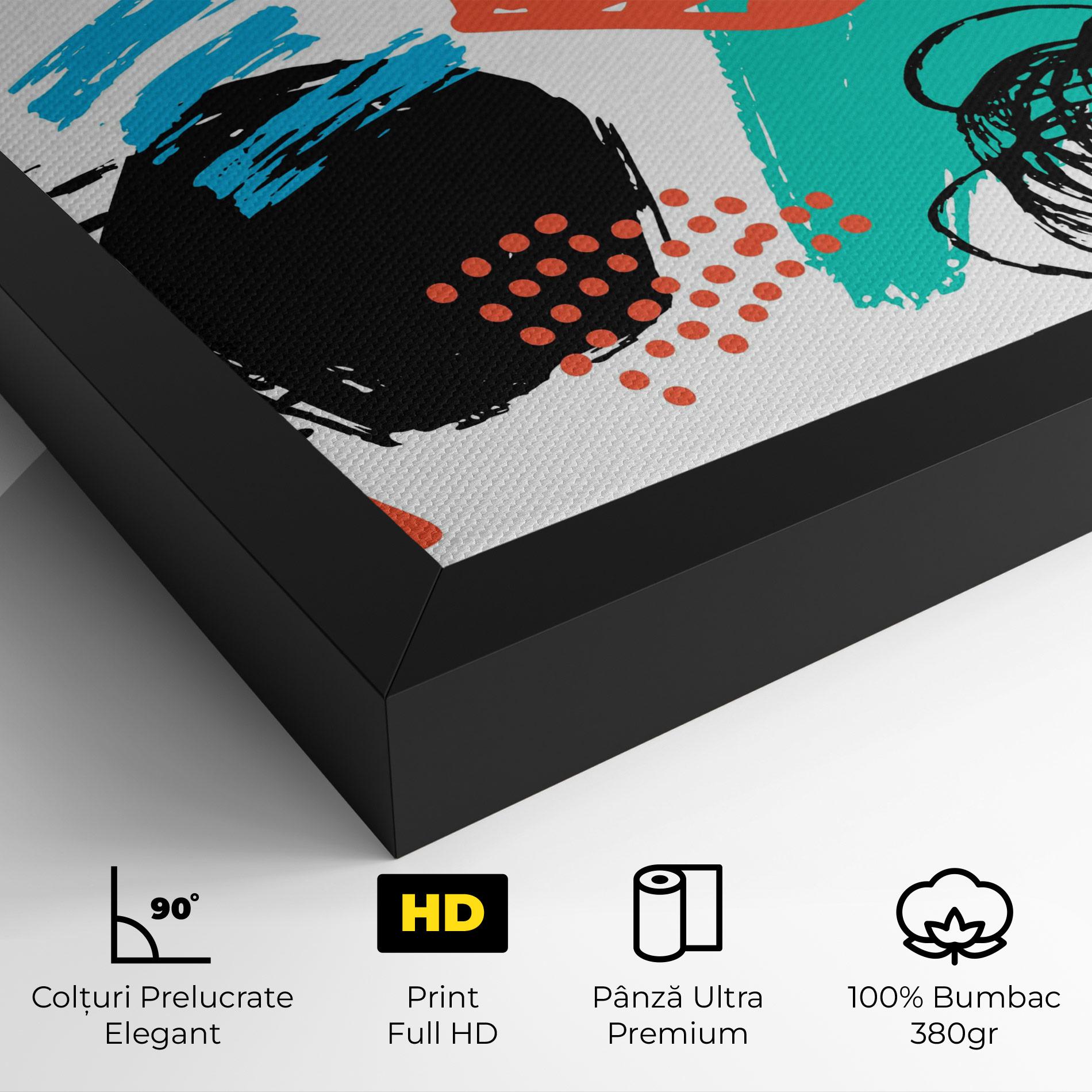 Tablou Canvas Drawing Collage Art mockup 4