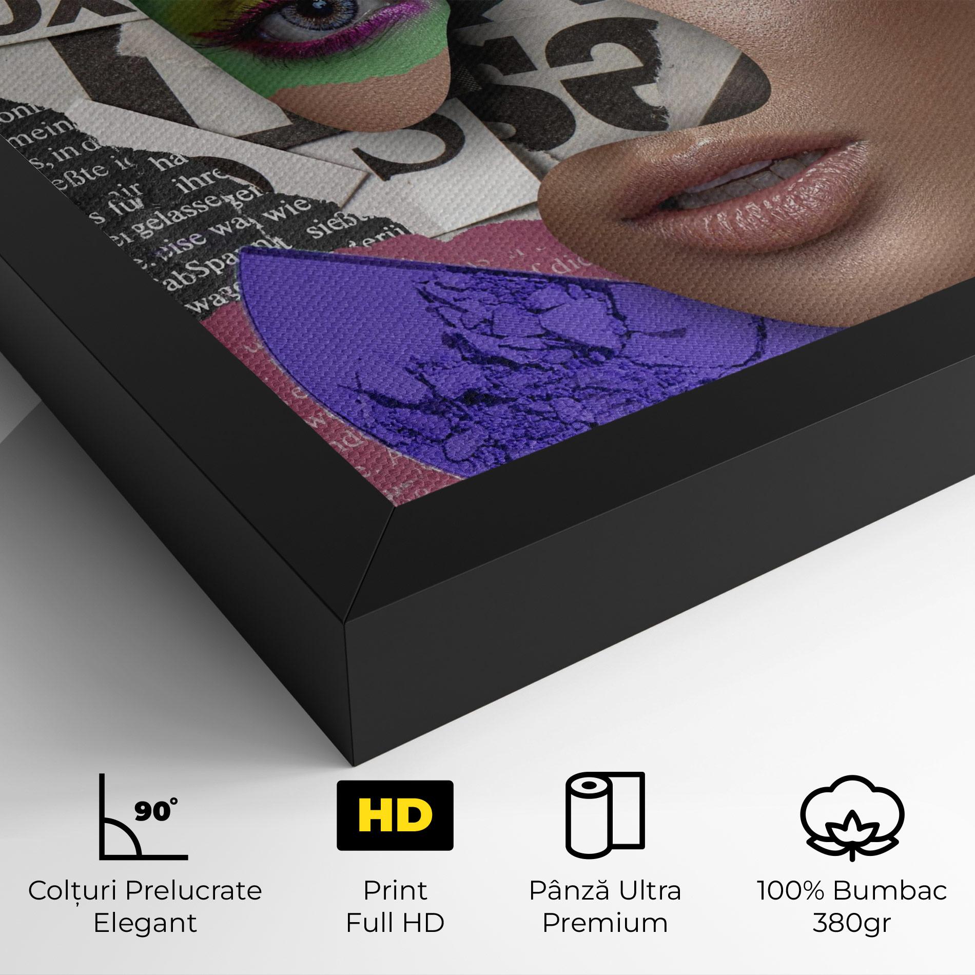 Tablou Canvas Makeup Collage mockup 4