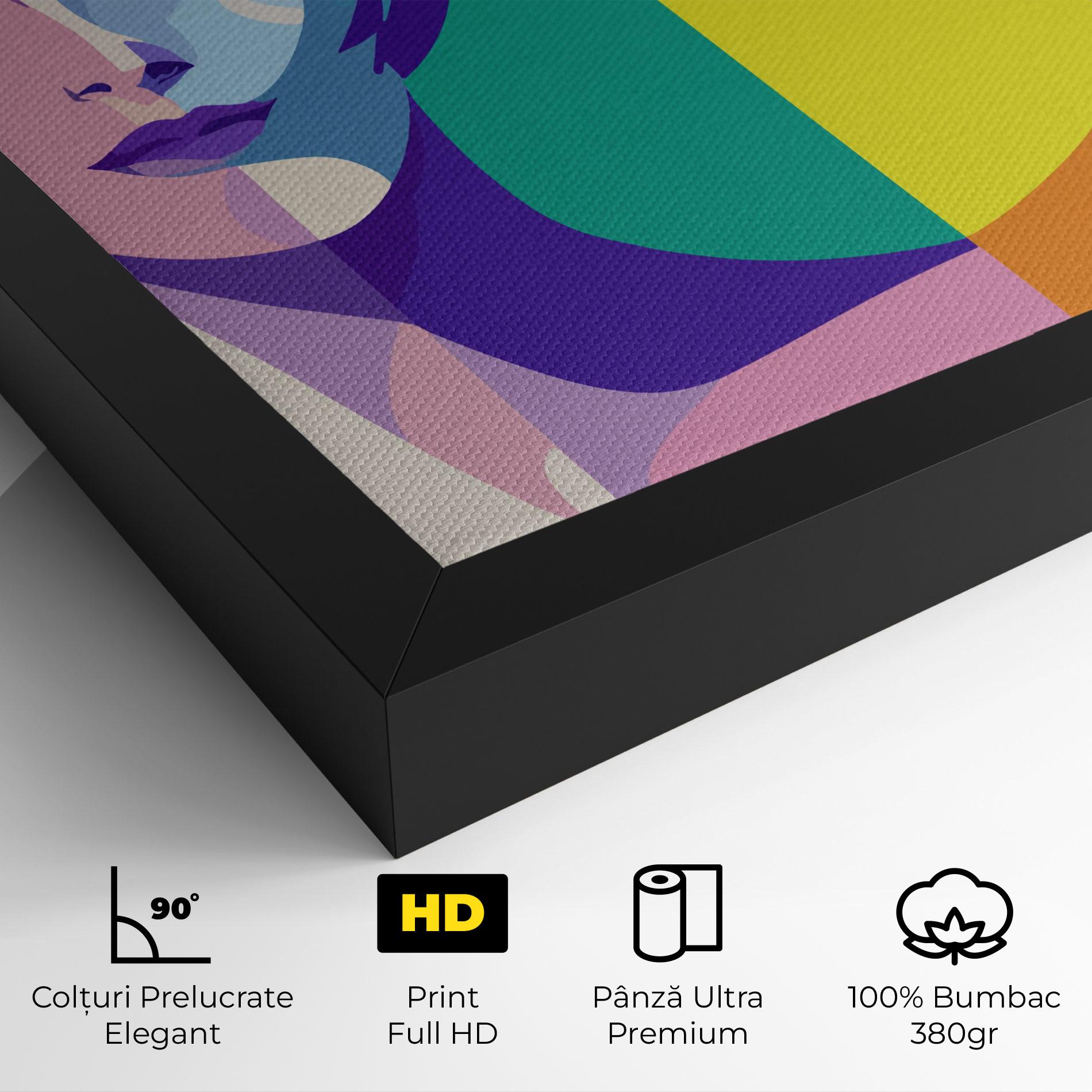 Tablou Canvas Winter Summer Girl mockup 4