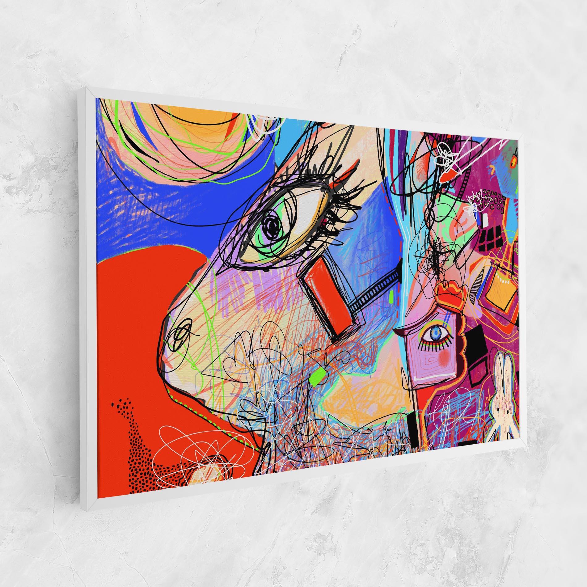 Tablou Canvas Animal Eye Art mockup 1