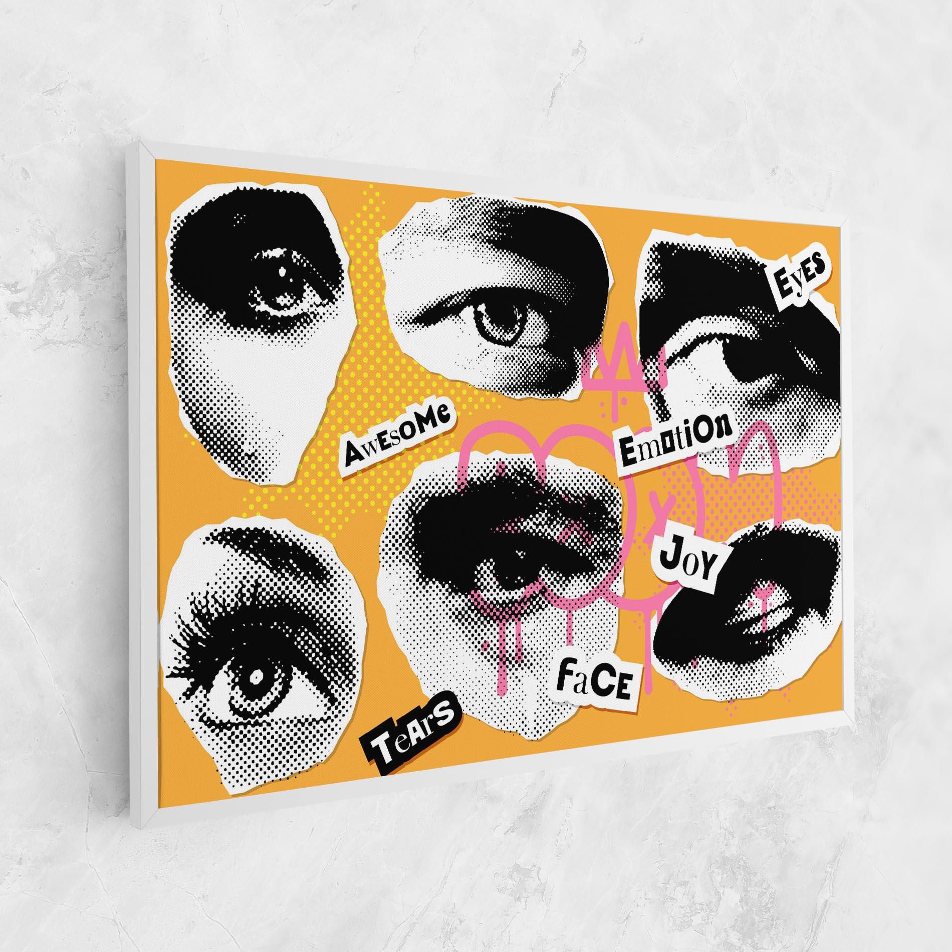 Tablou Canvas Awesome Emotions mockup 1