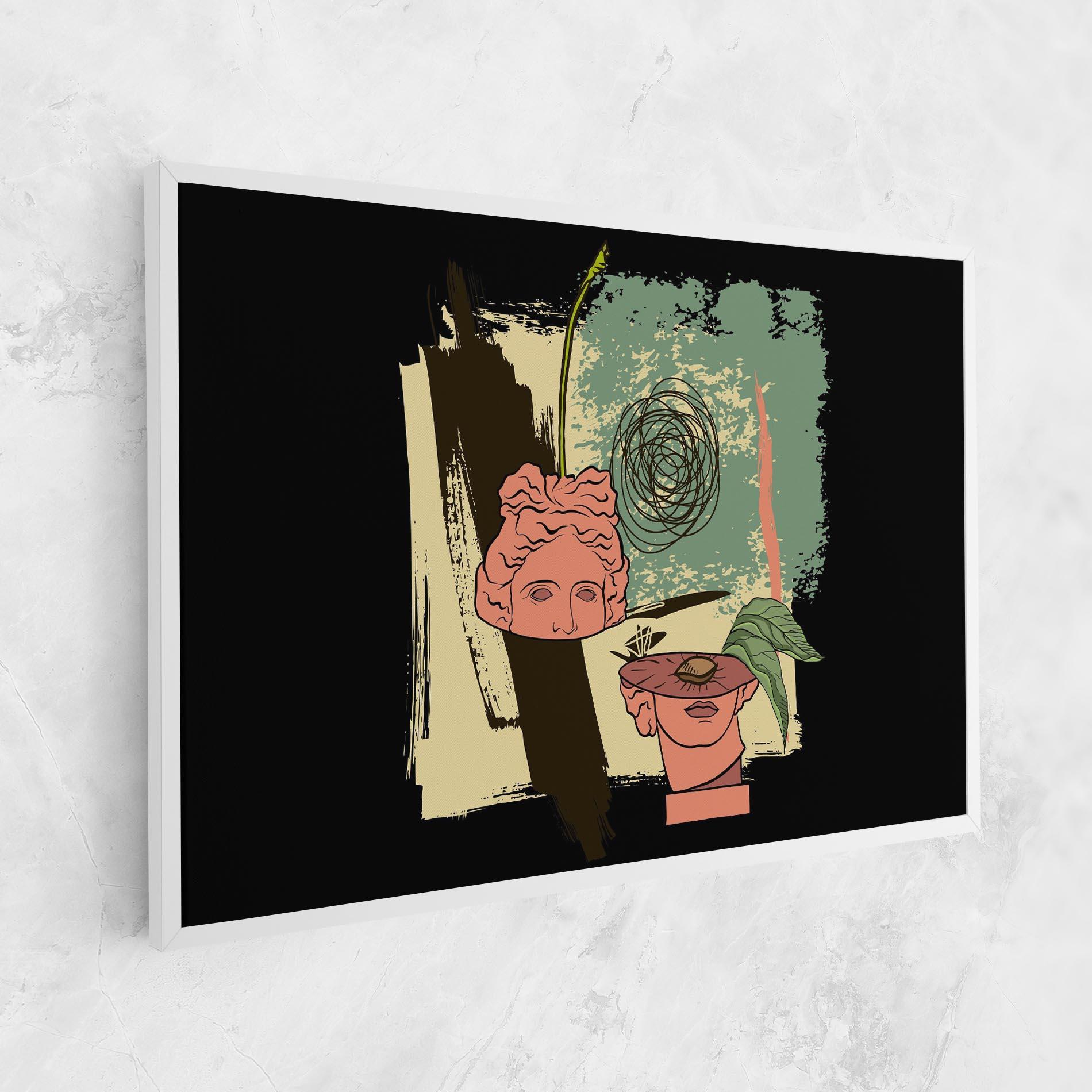 Tablou Canvas Statue Fruit mockup 1