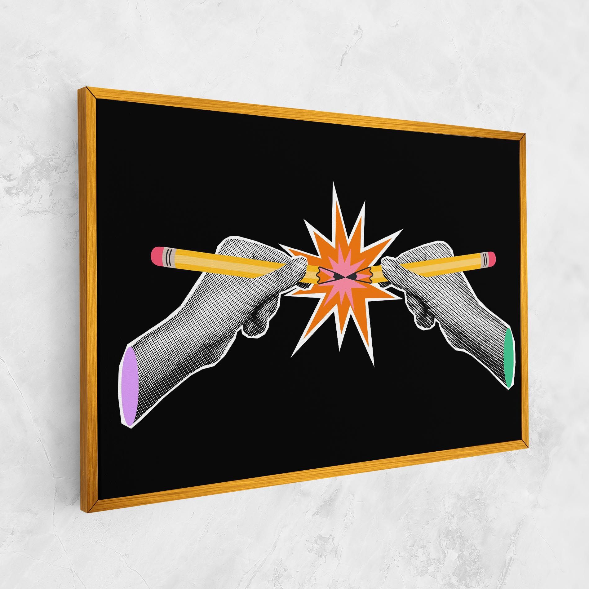 Pencil Hand mockup 1