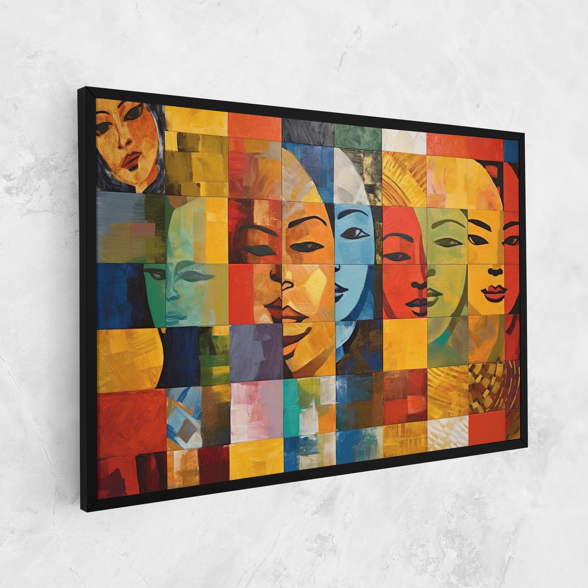 Tablou Canvas Abstract Concept Collage mockup 1