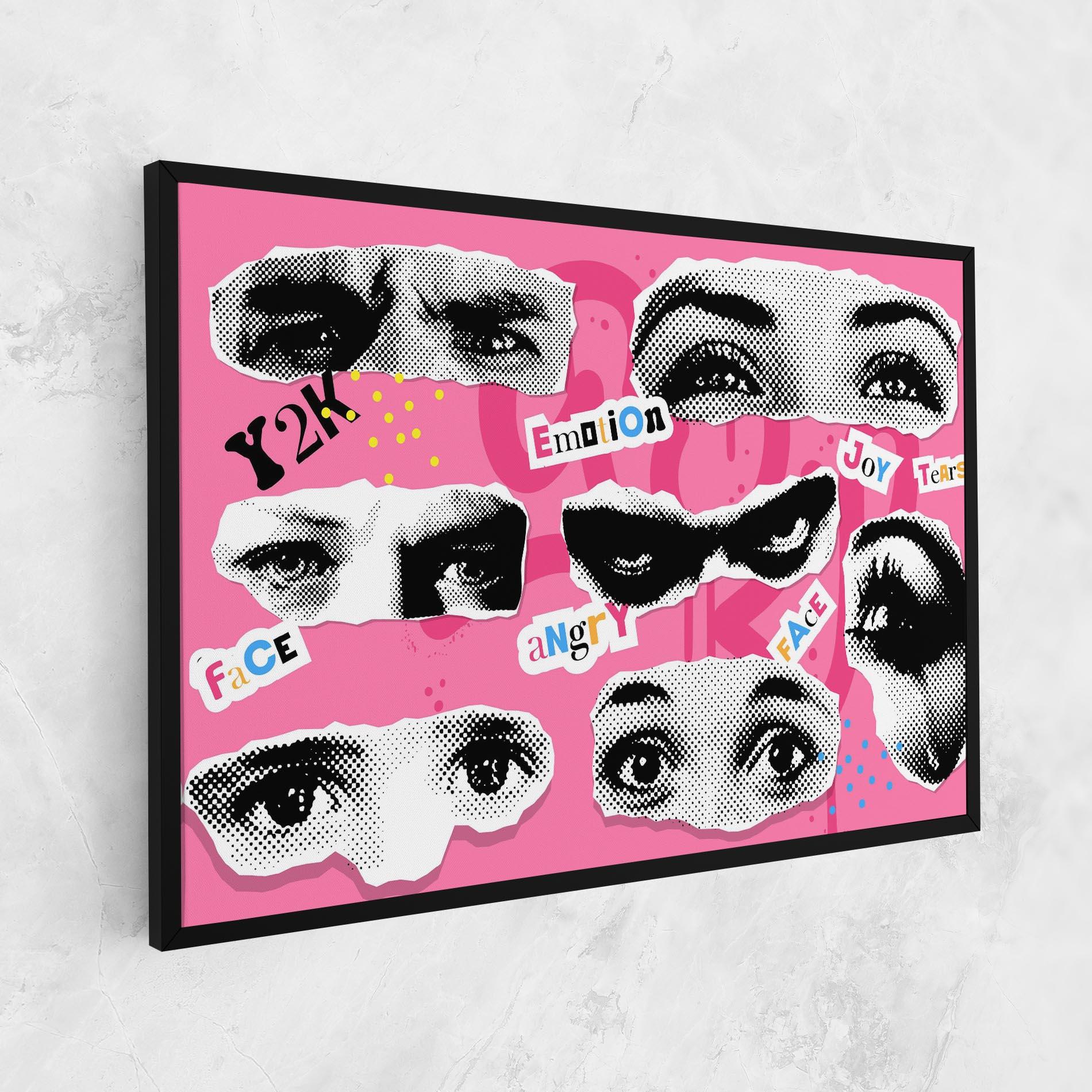 Tablou Canvas Eye Type mockup 1