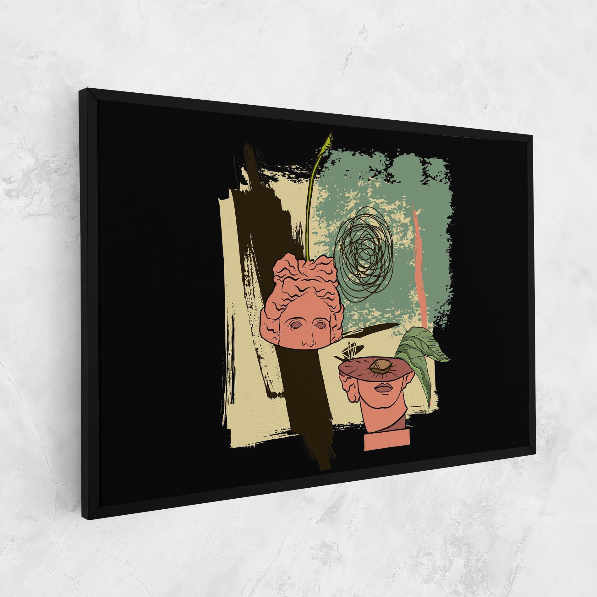 Tablou Canvas Statue Fruit mockup 1