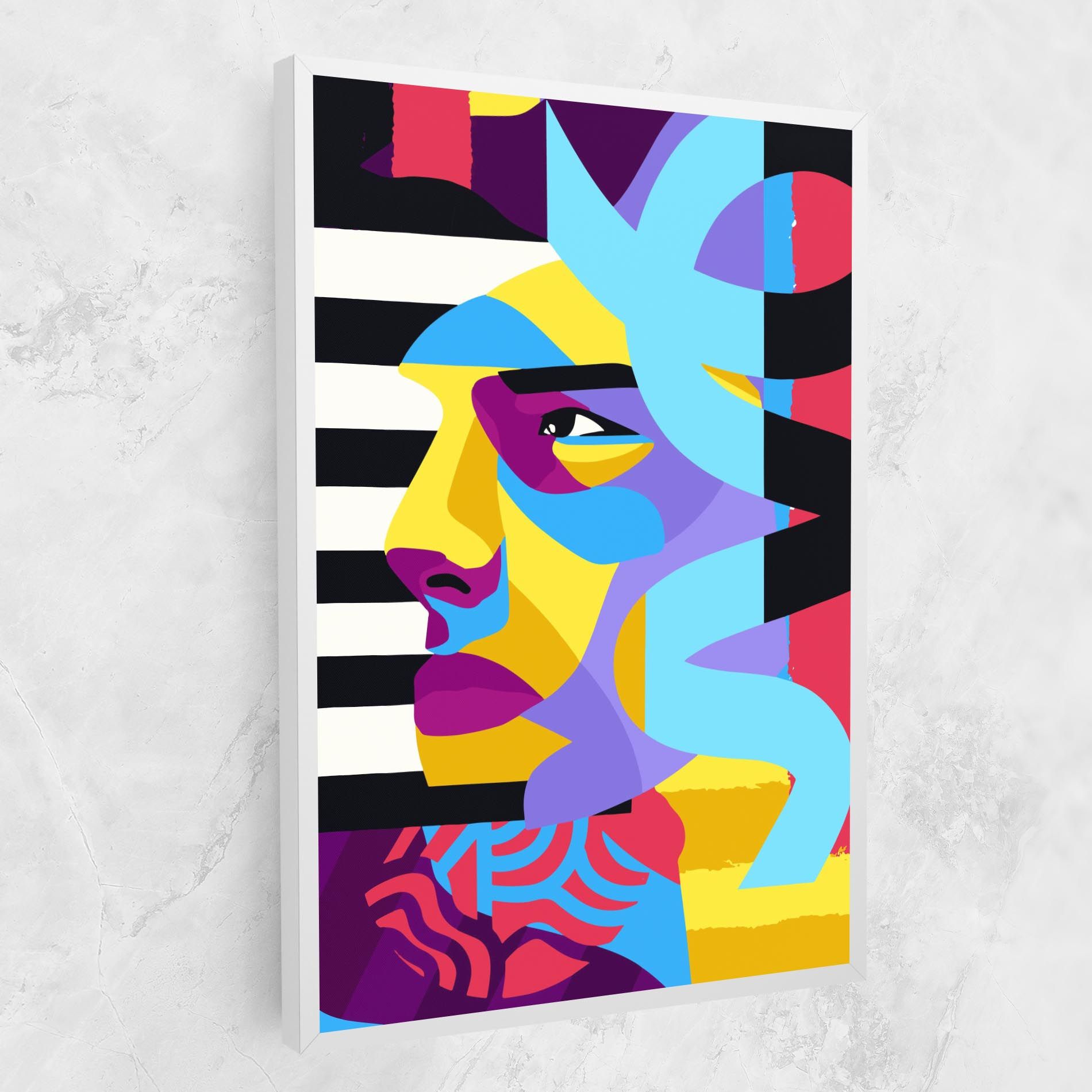 Abstract Male Face mockup 1