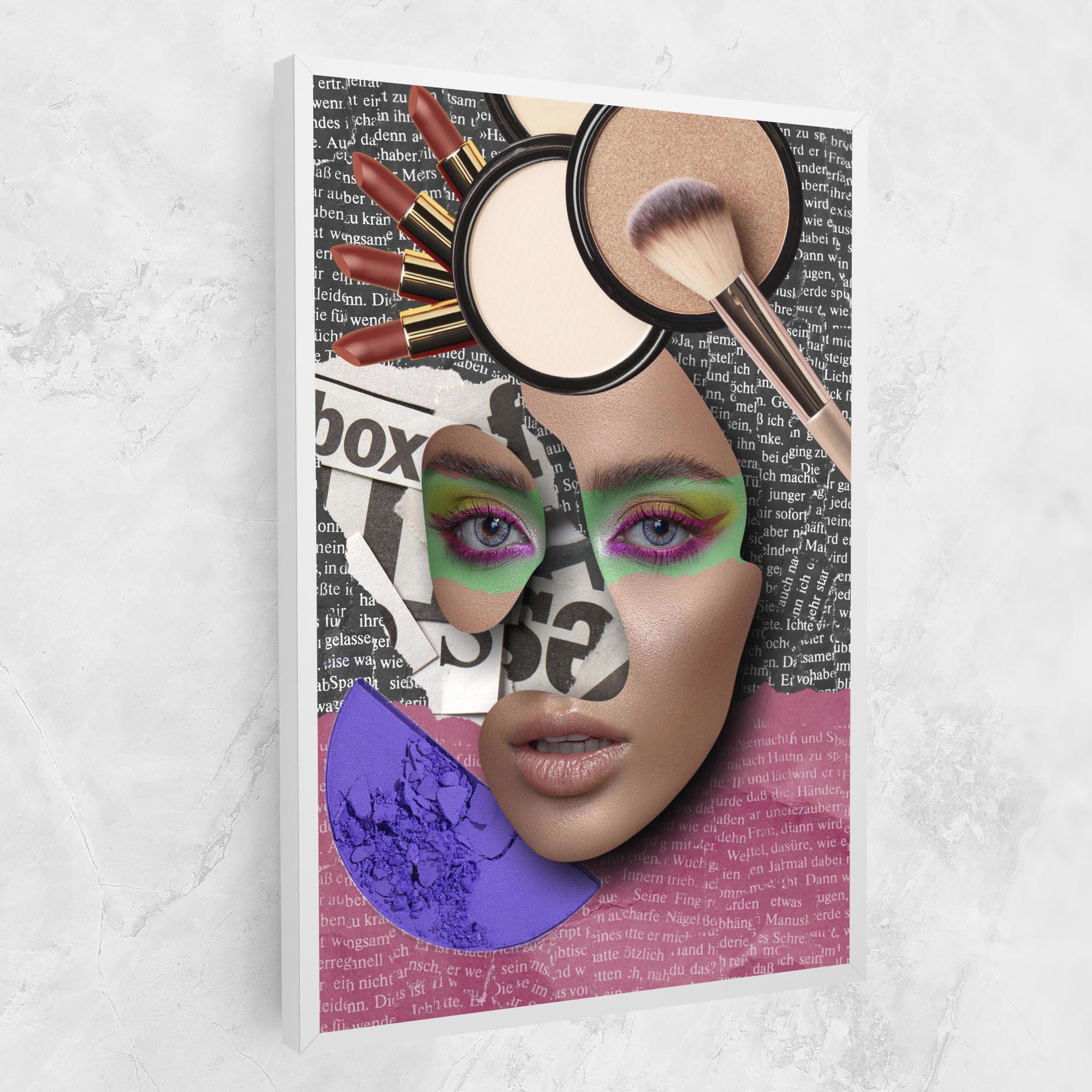 Tablou Canvas Makeup Collage mockup 1