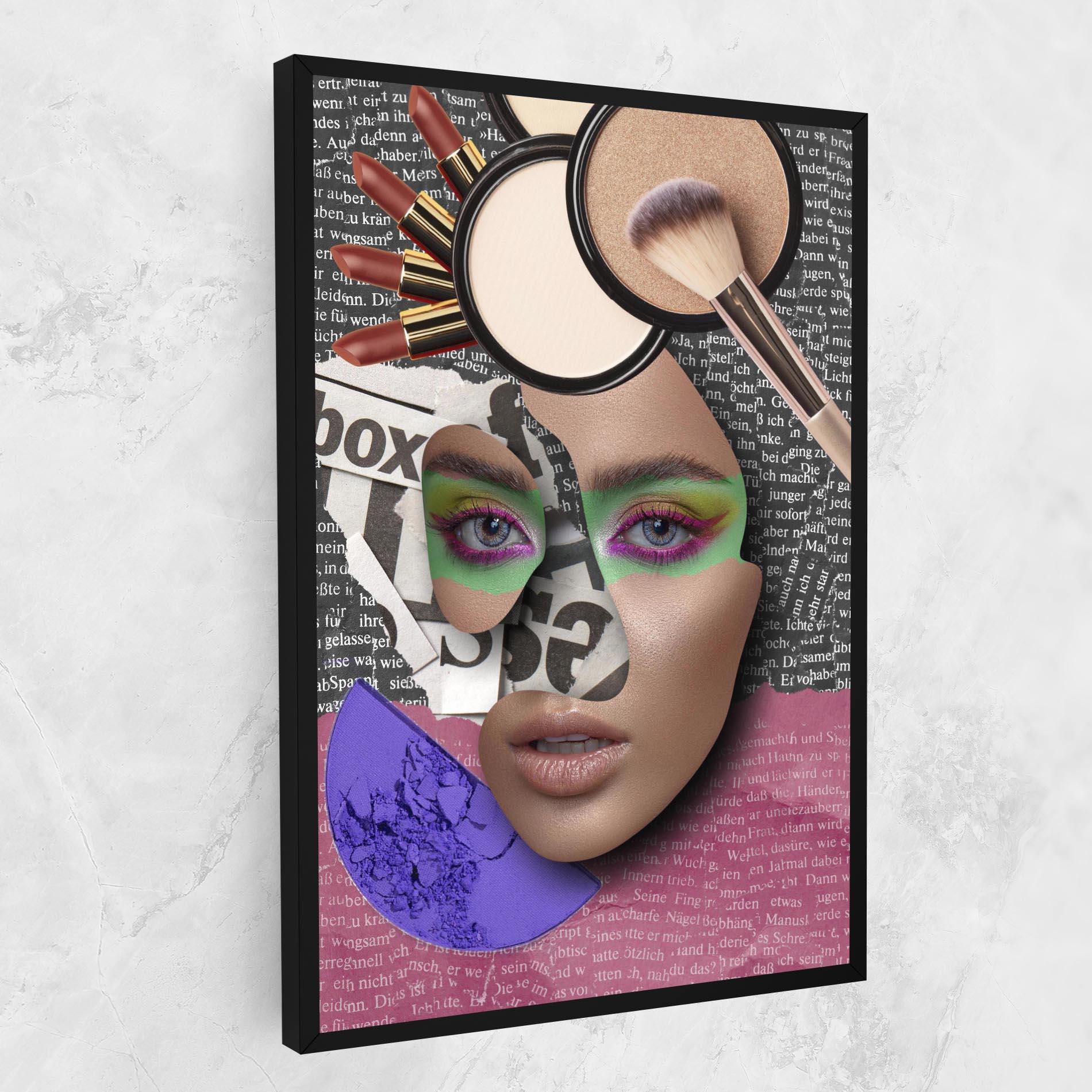 Tablou Canvas Makeup Collage mockup 1